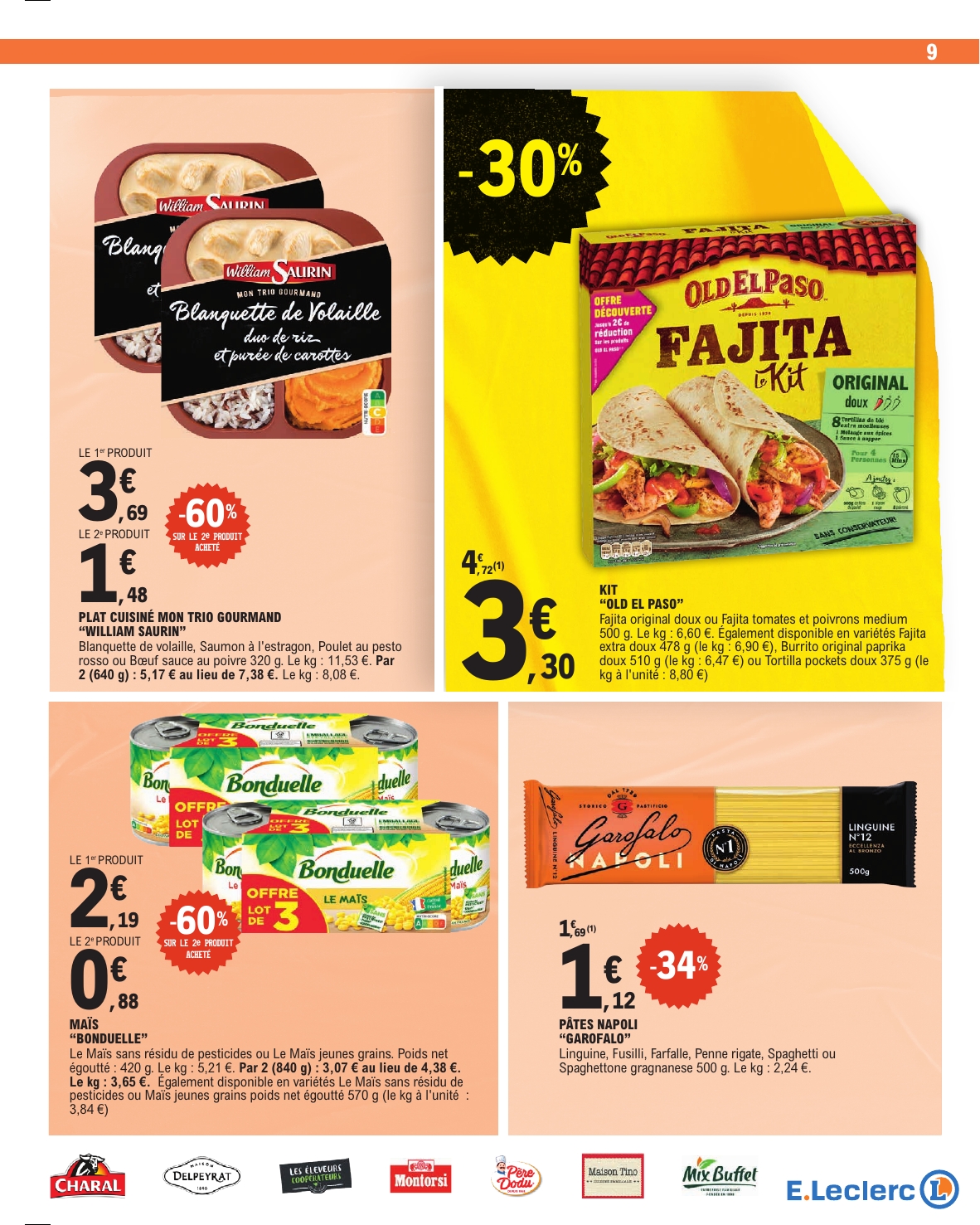 e-leclerc - Flyer E.Leclerc pour la semaine prochaine du du mardi 14/04/2026 au du samedi 25/04/2026 - page: 9
