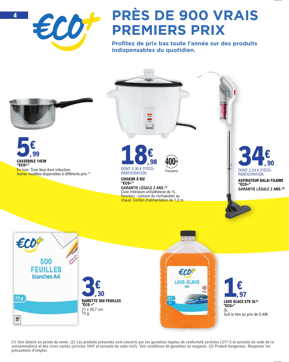 e-leclerc - Flyer E.Leclerc pour la semaine prochaine du du mardi 14/04/2026 au du samedi 25/04/2026 - page: 4