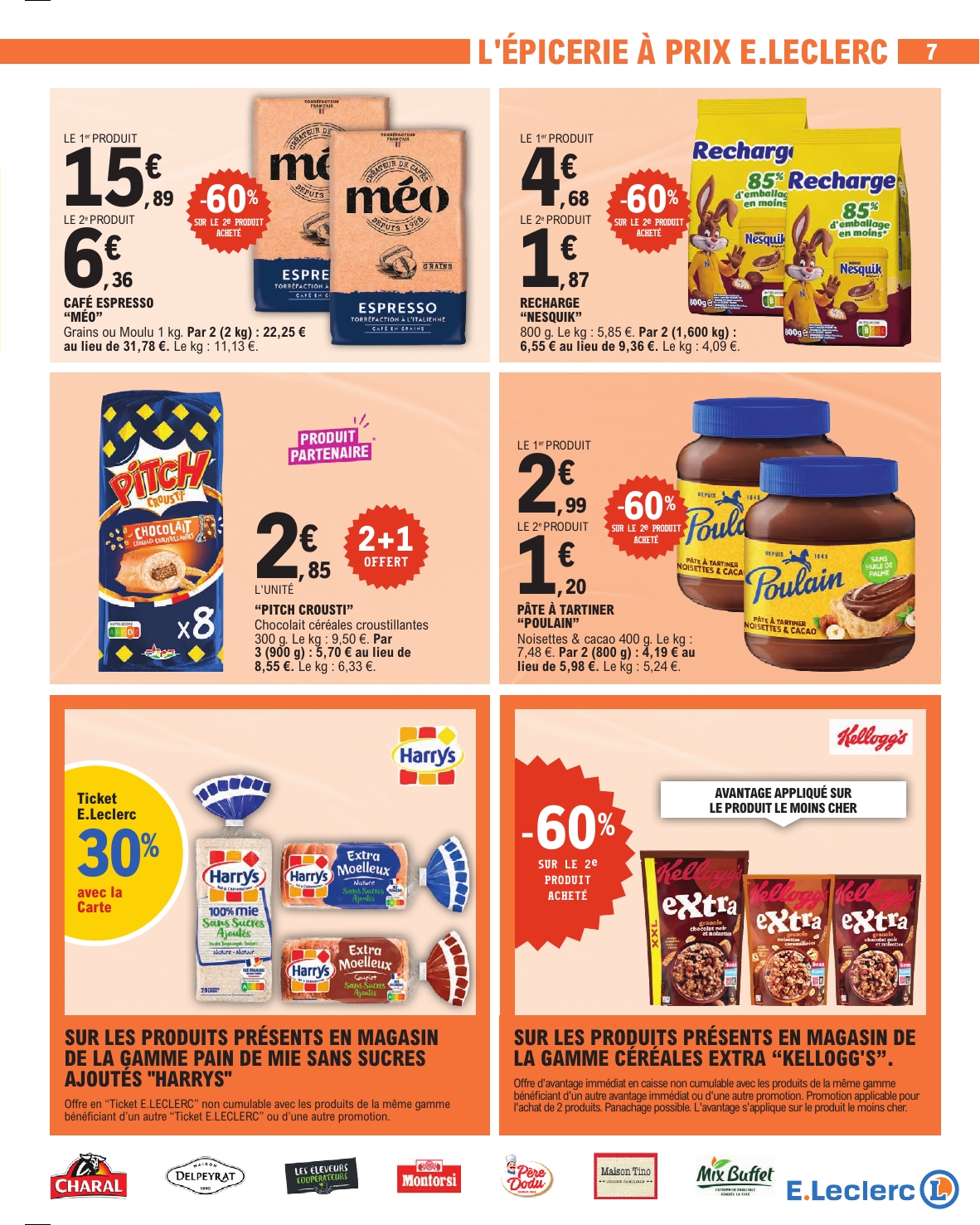 e-leclerc - Flyer E.Leclerc pour la semaine prochaine du du mardi 14/04/2026 au du samedi 25/04/2026 - page: 7
