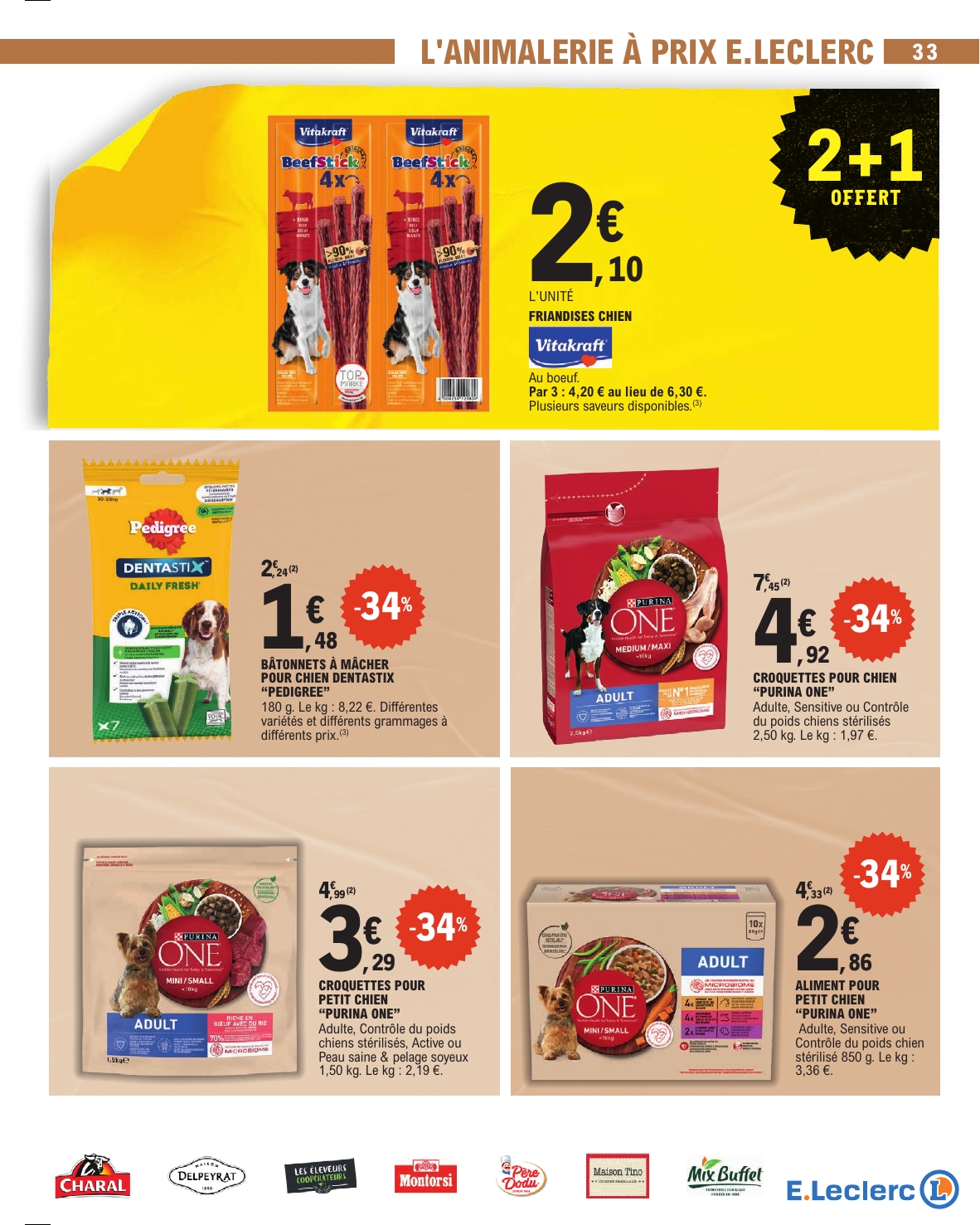 e-leclerc - Flyer E.Leclerc pour la semaine prochaine du du mardi 14/04/2026 au du samedi 25/04/2026 - page: 33