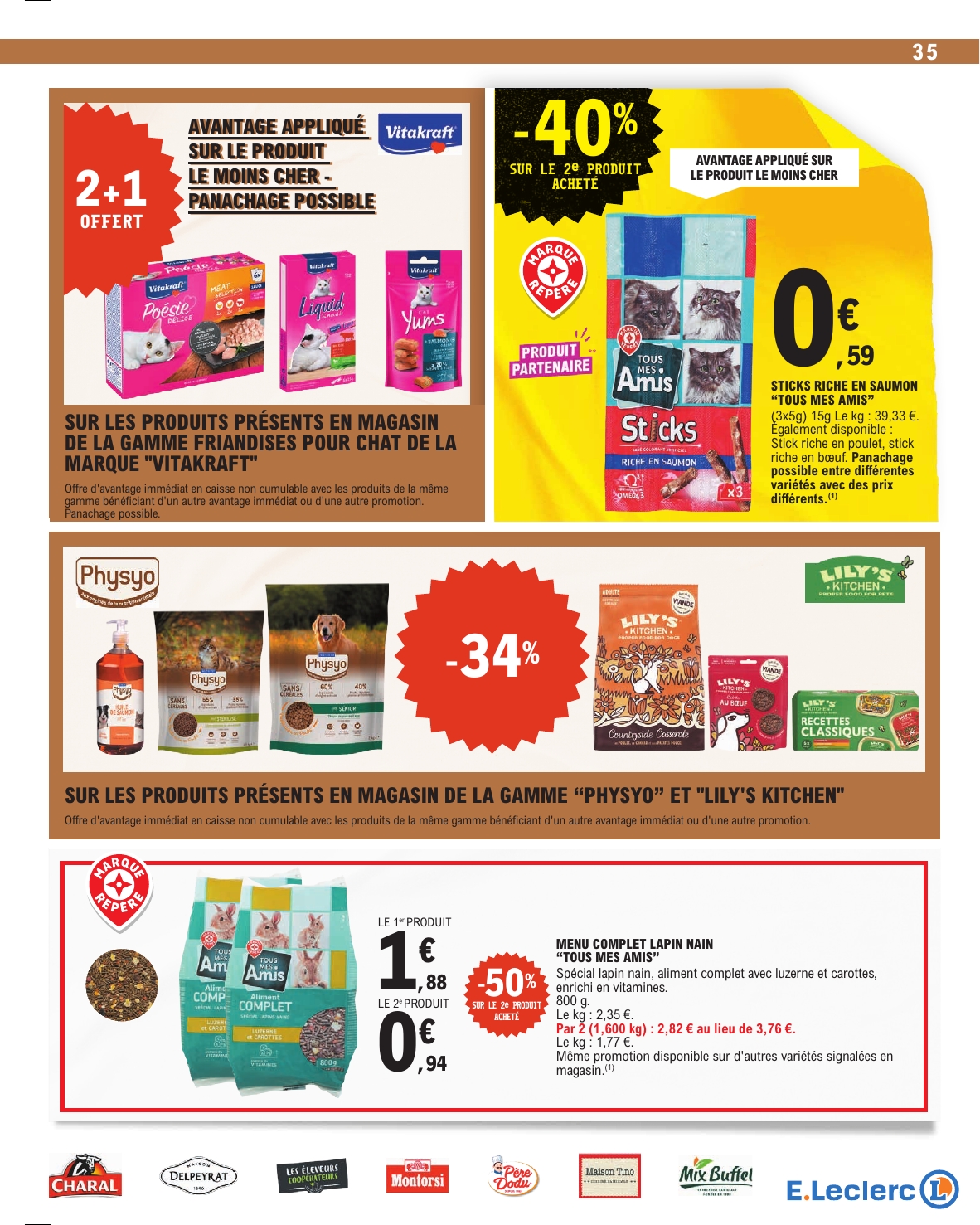e-leclerc - Flyer E.Leclerc pour la semaine prochaine du du mardi 14/04/2026 au du samedi 25/04/2026 - page: 35