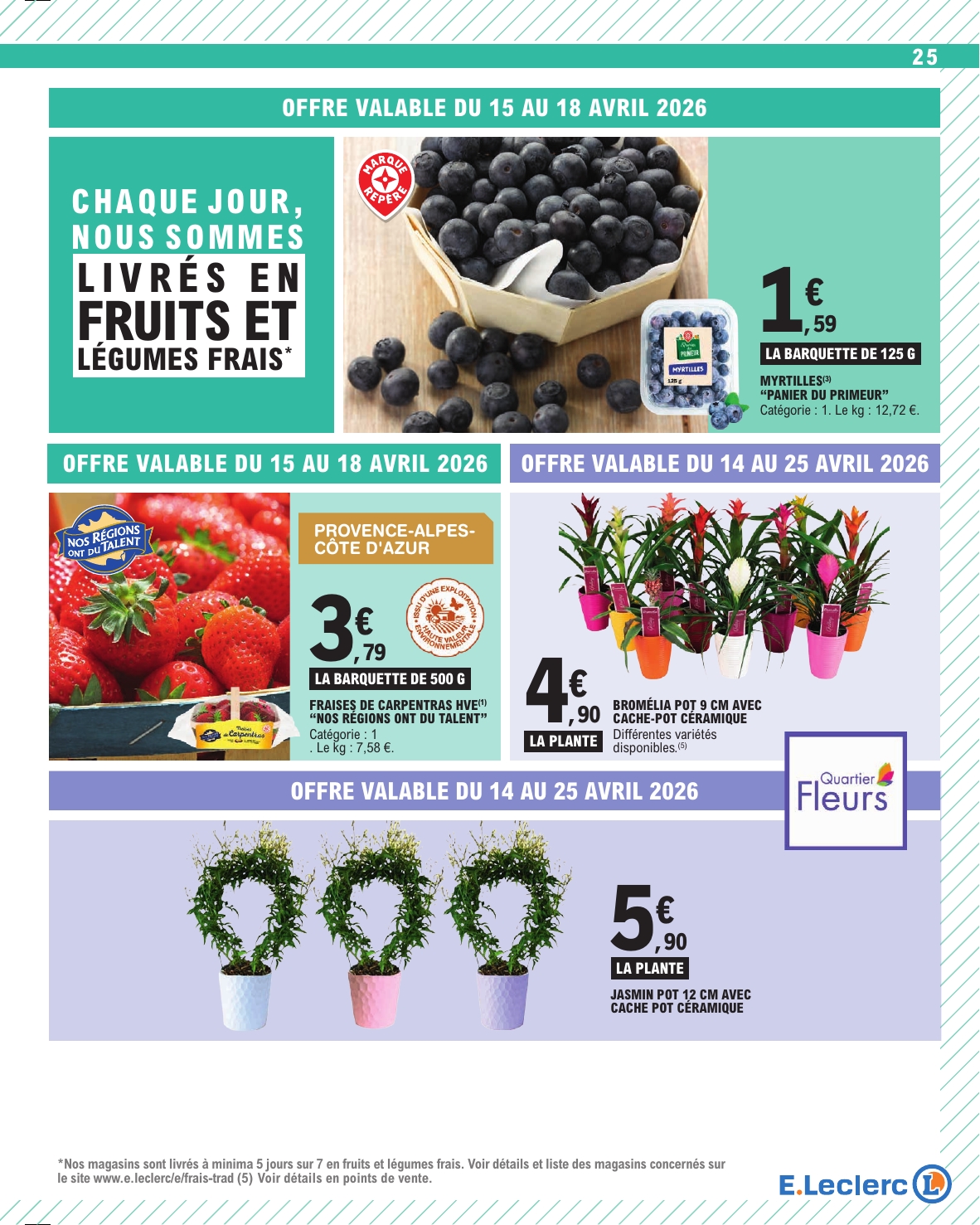 e-leclerc - Flyer E.Leclerc pour la semaine prochaine du du mardi 14/04/2026 au du samedi 25/04/2026 - page: 25