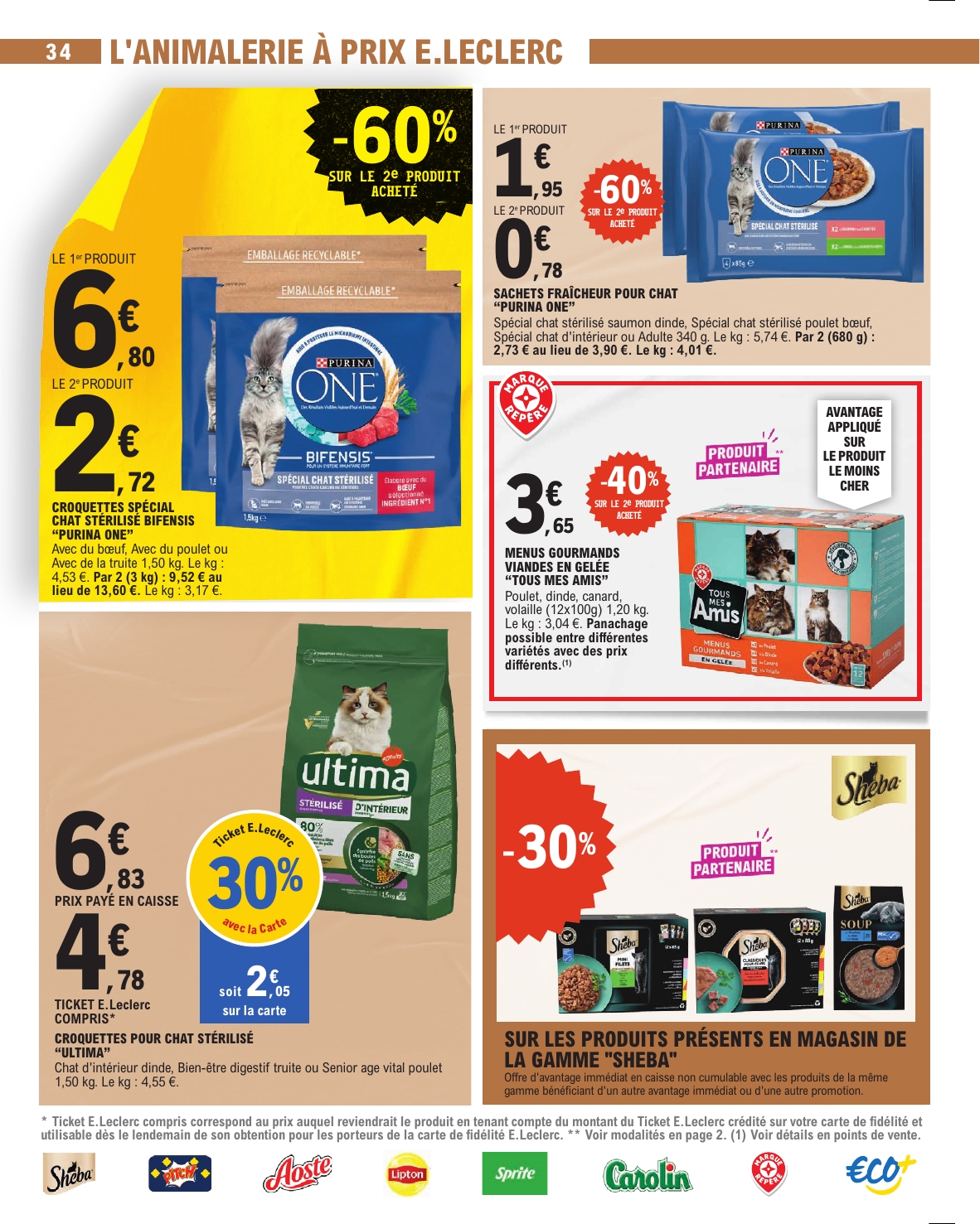 e-leclerc - Flyer E.Leclerc pour la semaine prochaine du du mardi 14/04/2026 au du samedi 25/04/2026 - page: 34