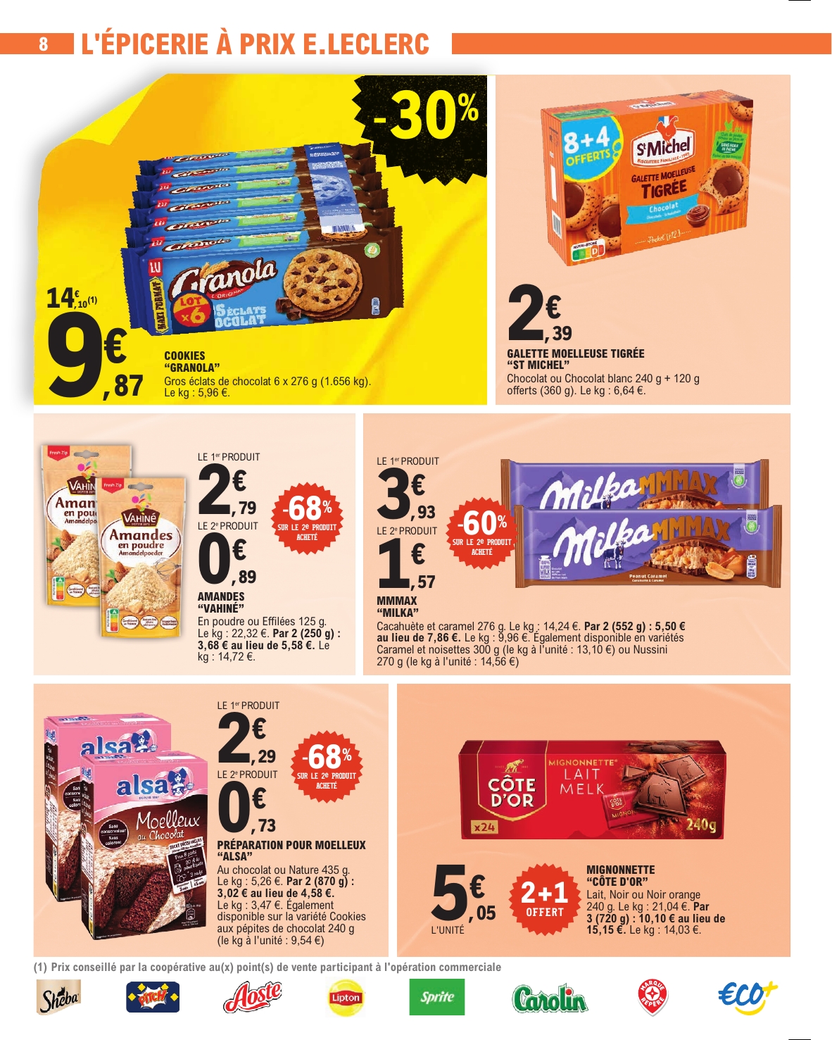 e-leclerc - Flyer E.Leclerc pour la semaine prochaine du du mardi 14/04/2026 au du samedi 25/04/2026 - page: 8