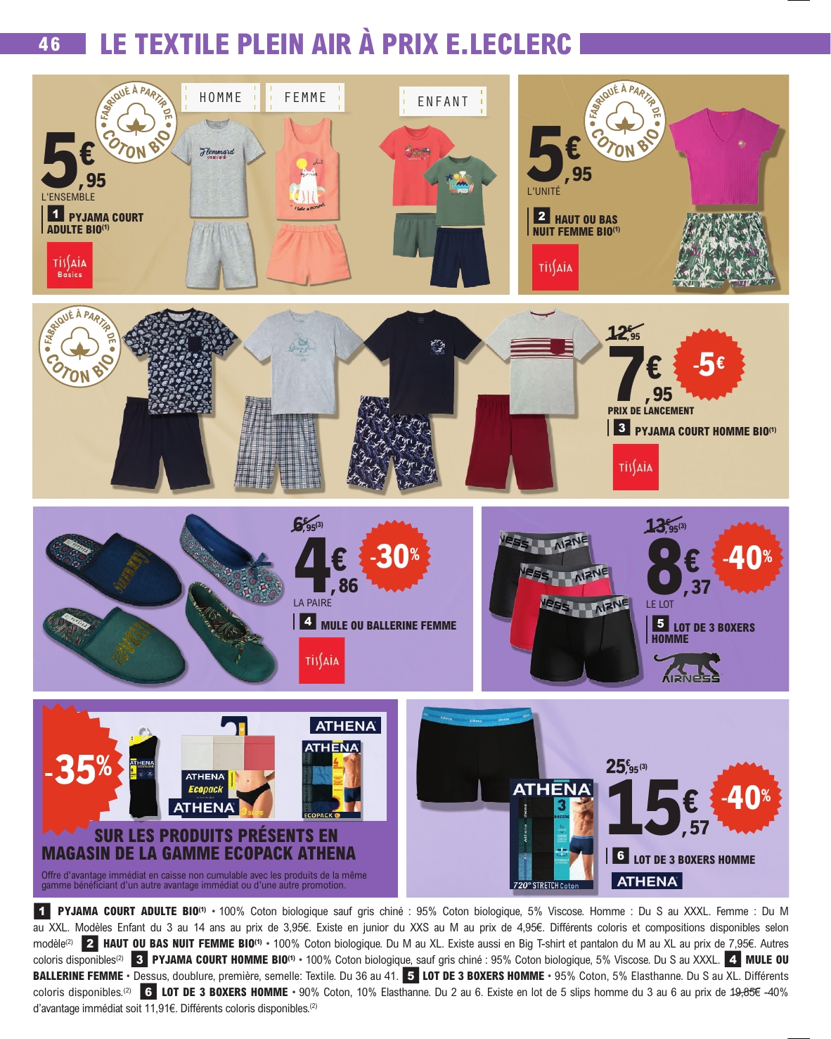 e-leclerc - Flyer E.Leclerc pour la semaine prochaine du du mardi 14/04/2026 au du samedi 25/04/2026 - page: 46