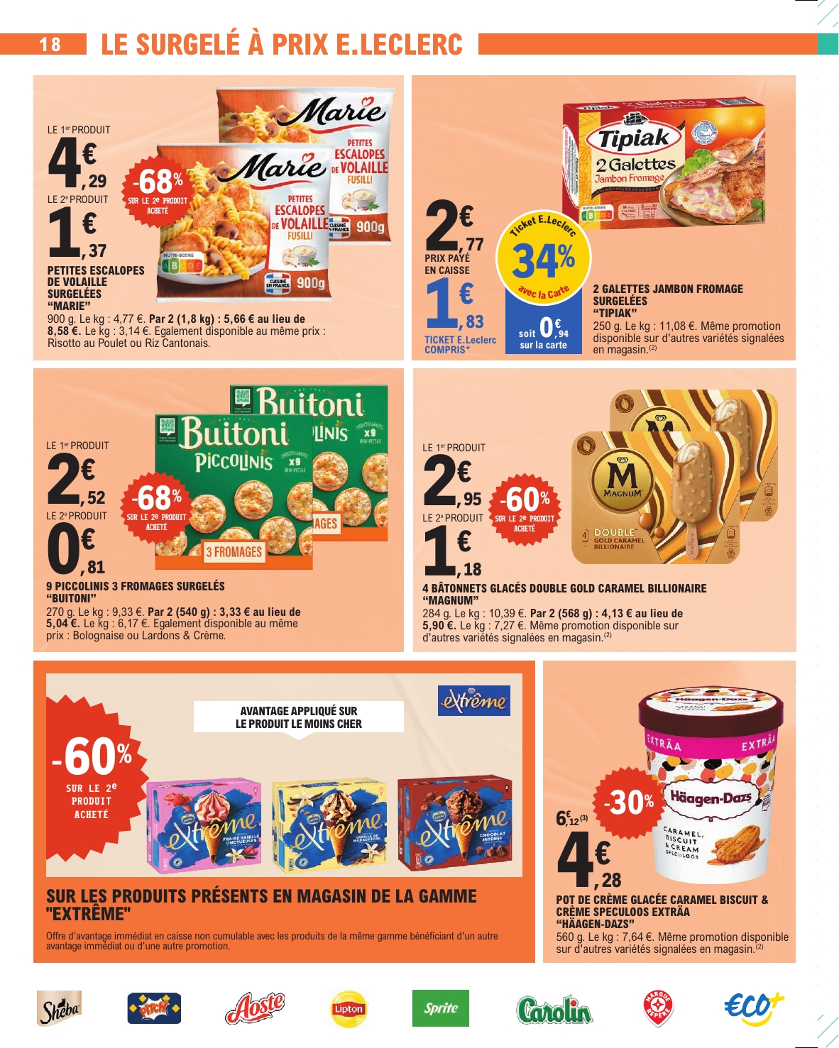 e-leclerc - Flyer E.Leclerc pour la semaine prochaine du du mardi 14/04/2026 au du samedi 25/04/2026 - page: 18