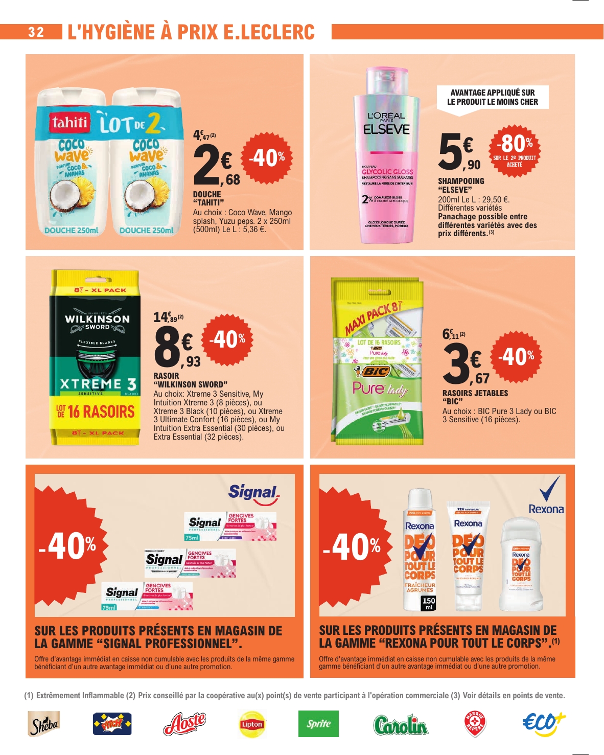 e-leclerc - Flyer E.Leclerc pour la semaine prochaine du du mardi 14/04/2026 au du samedi 25/04/2026 - page: 32