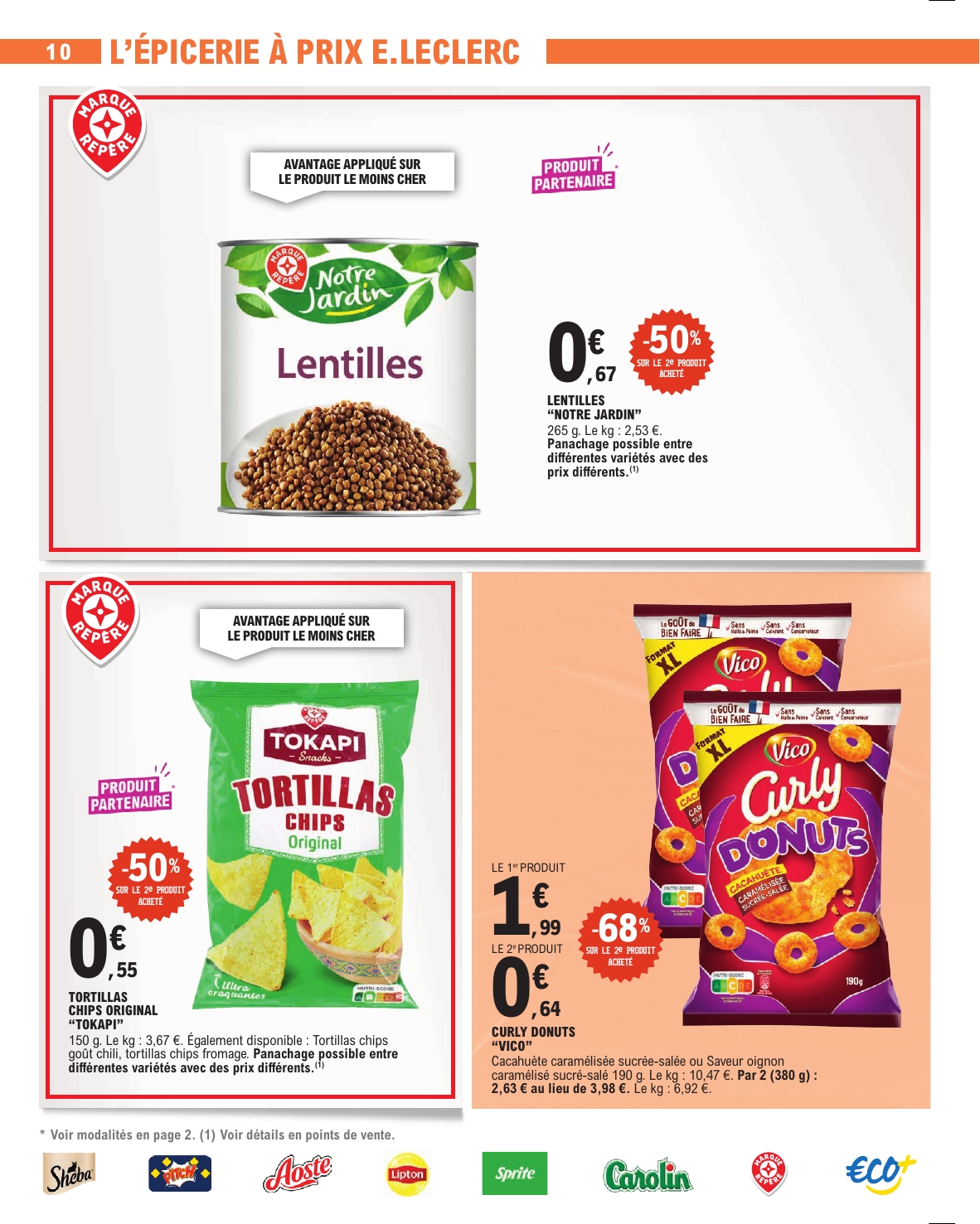 e-leclerc - Flyer E.Leclerc pour la semaine prochaine du du mardi 14/04/2026 au du samedi 25/04/2026 - page: 10