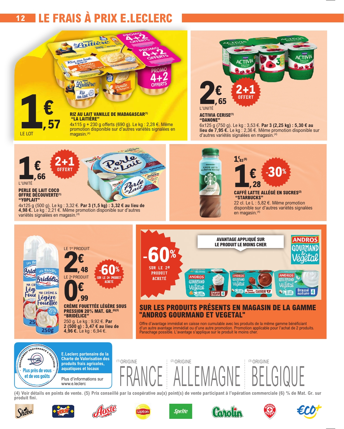 e-leclerc - Flyer E.Leclerc pour la semaine prochaine du du mardi 14/04/2026 au du samedi 25/04/2026 - page: 12