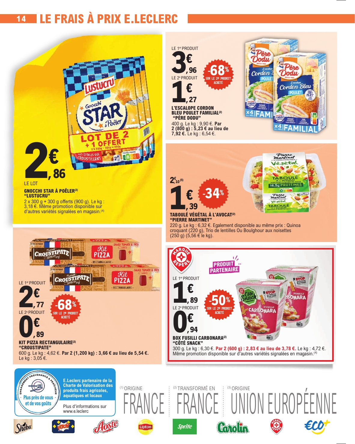 e-leclerc - Flyer E.Leclerc pour la semaine prochaine du du mardi 14/04/2026 au du samedi 25/04/2026 - page: 14