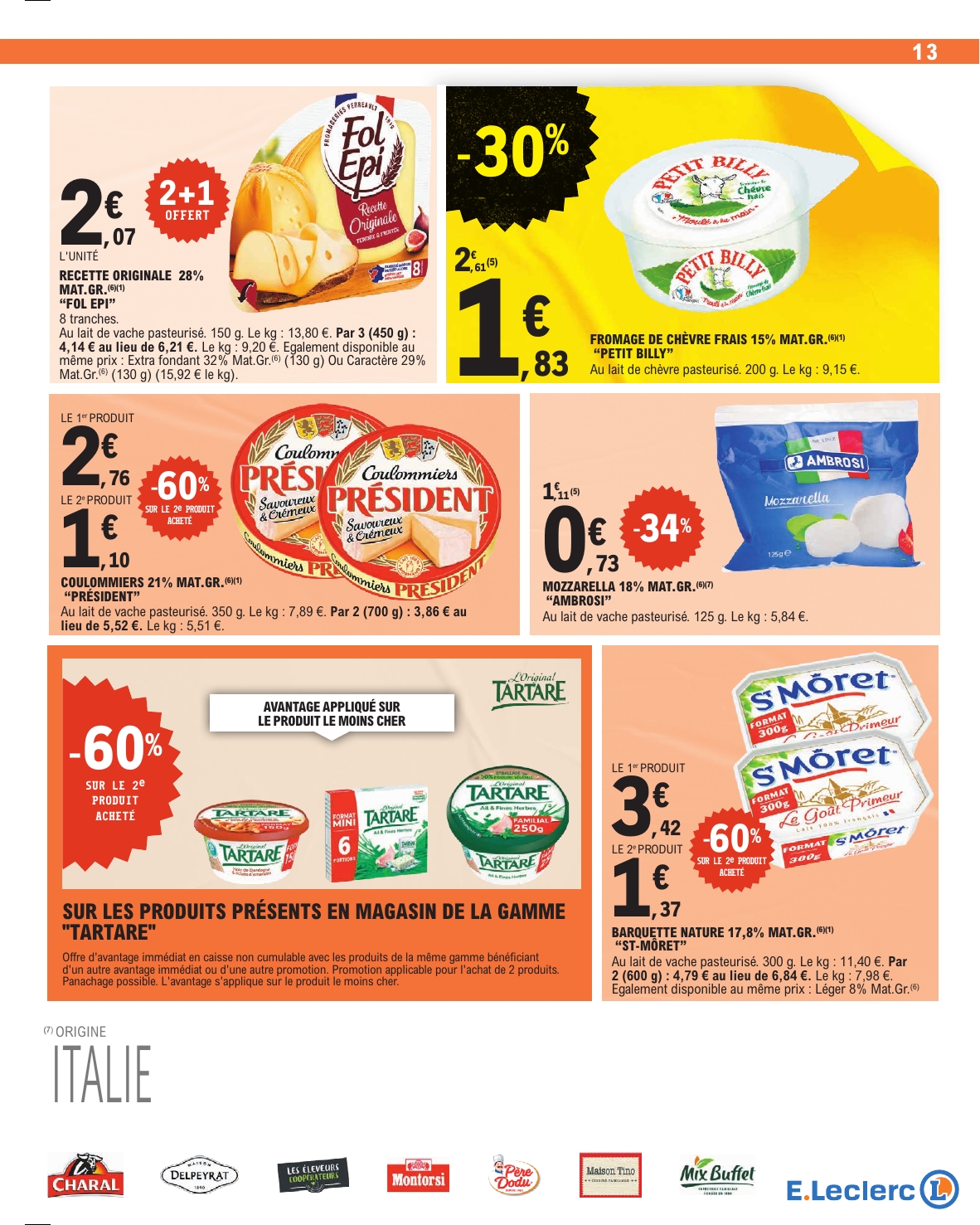 e-leclerc - Flyer E.Leclerc pour la semaine prochaine du du mardi 14/04/2026 au du samedi 25/04/2026 - page: 13