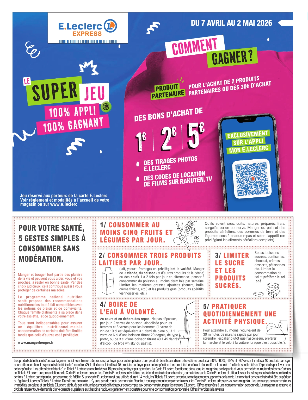 e-leclerc - Flyer E.Leclerc - Express pour la semaine prochaine du du mardi 14/04/2026 au du samedi 25/04/2026 - page: 2