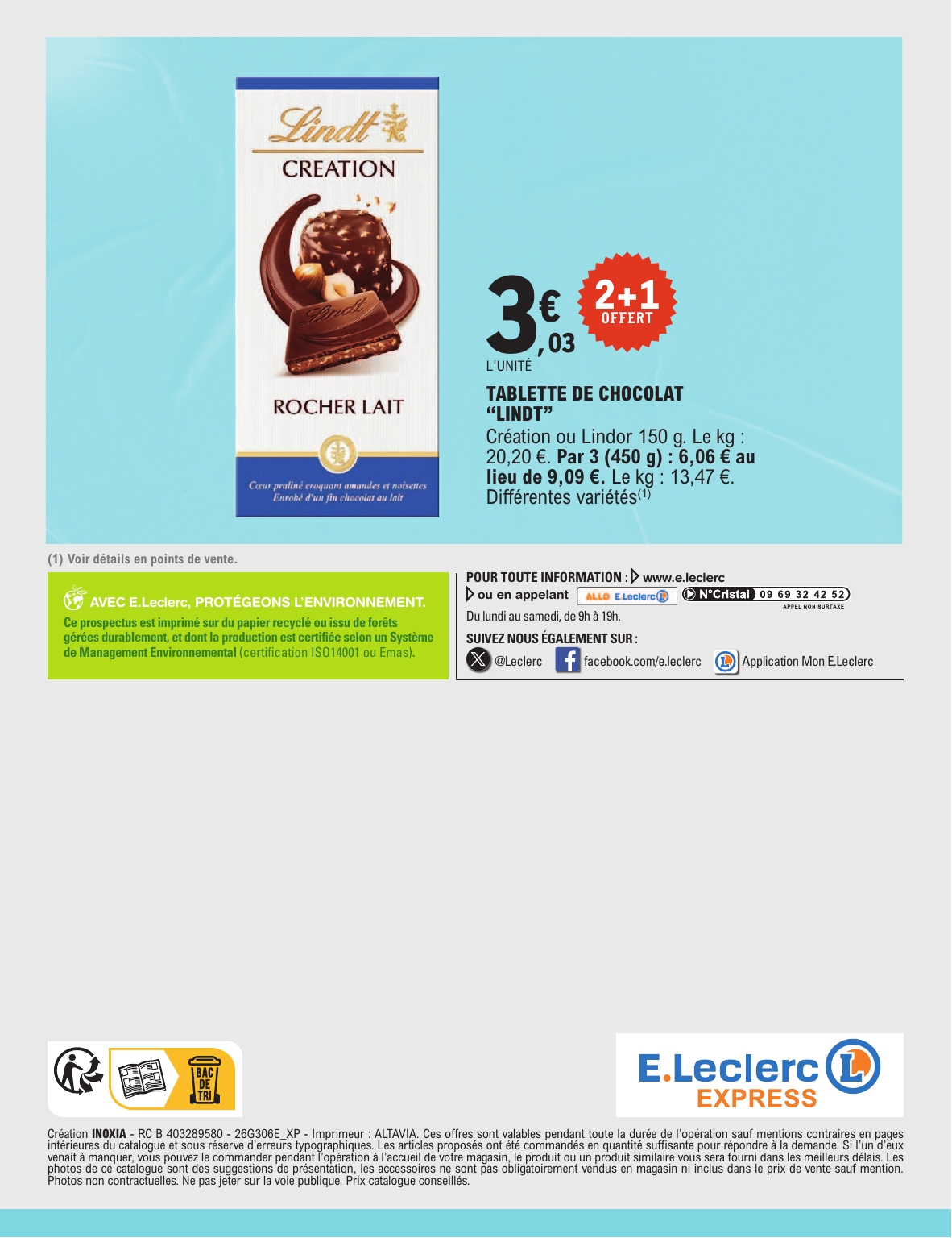 e-leclerc - Flyer E.Leclerc - Express pour la semaine prochaine du du mardi 21/04/2026 au du samedi 02/05/2026 - page: 16