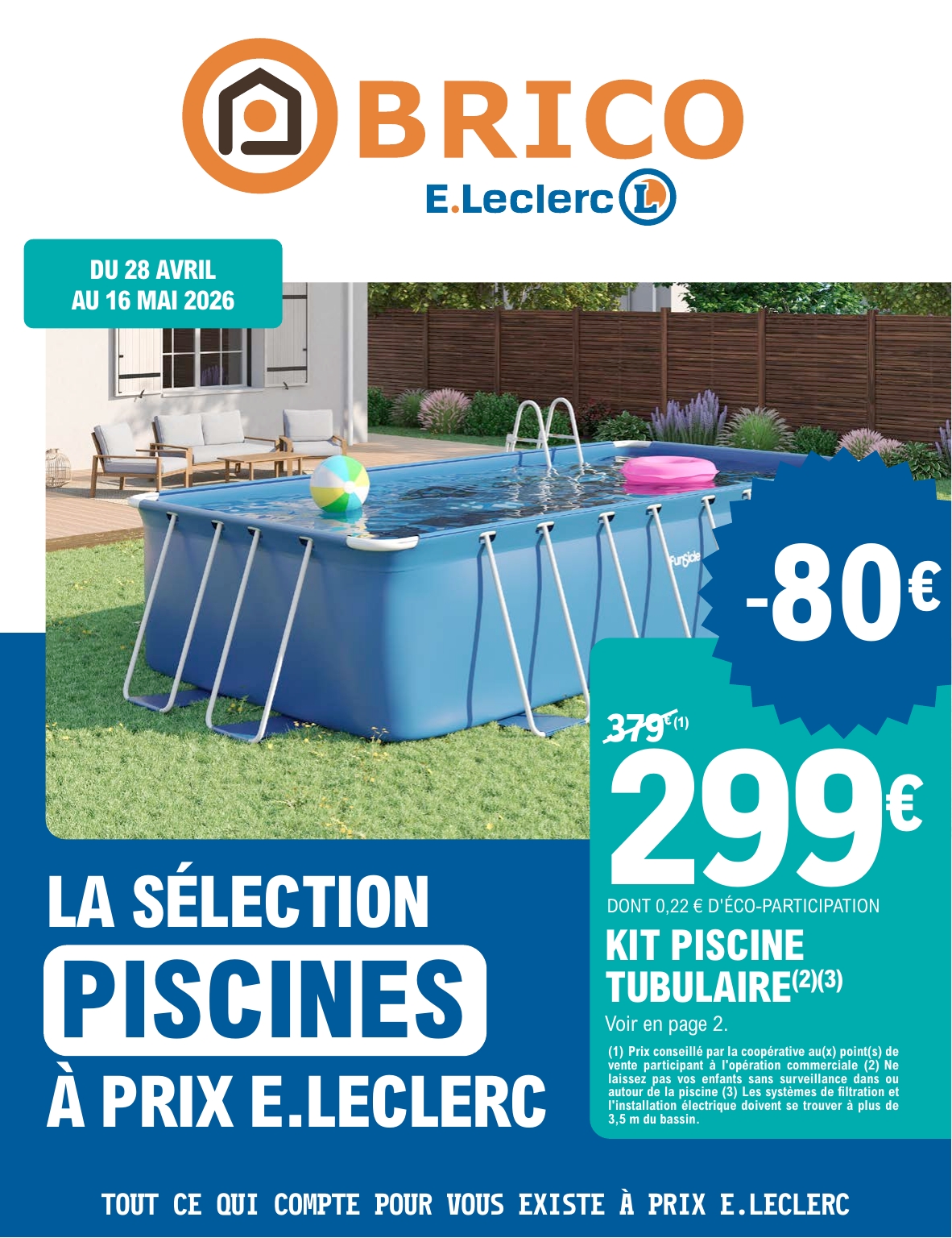 e-leclerc - Flyer E.Leclerc - Brico pour la semaine prochaine du du mardi 28/04/2026 au du samedi 16/05/2026
