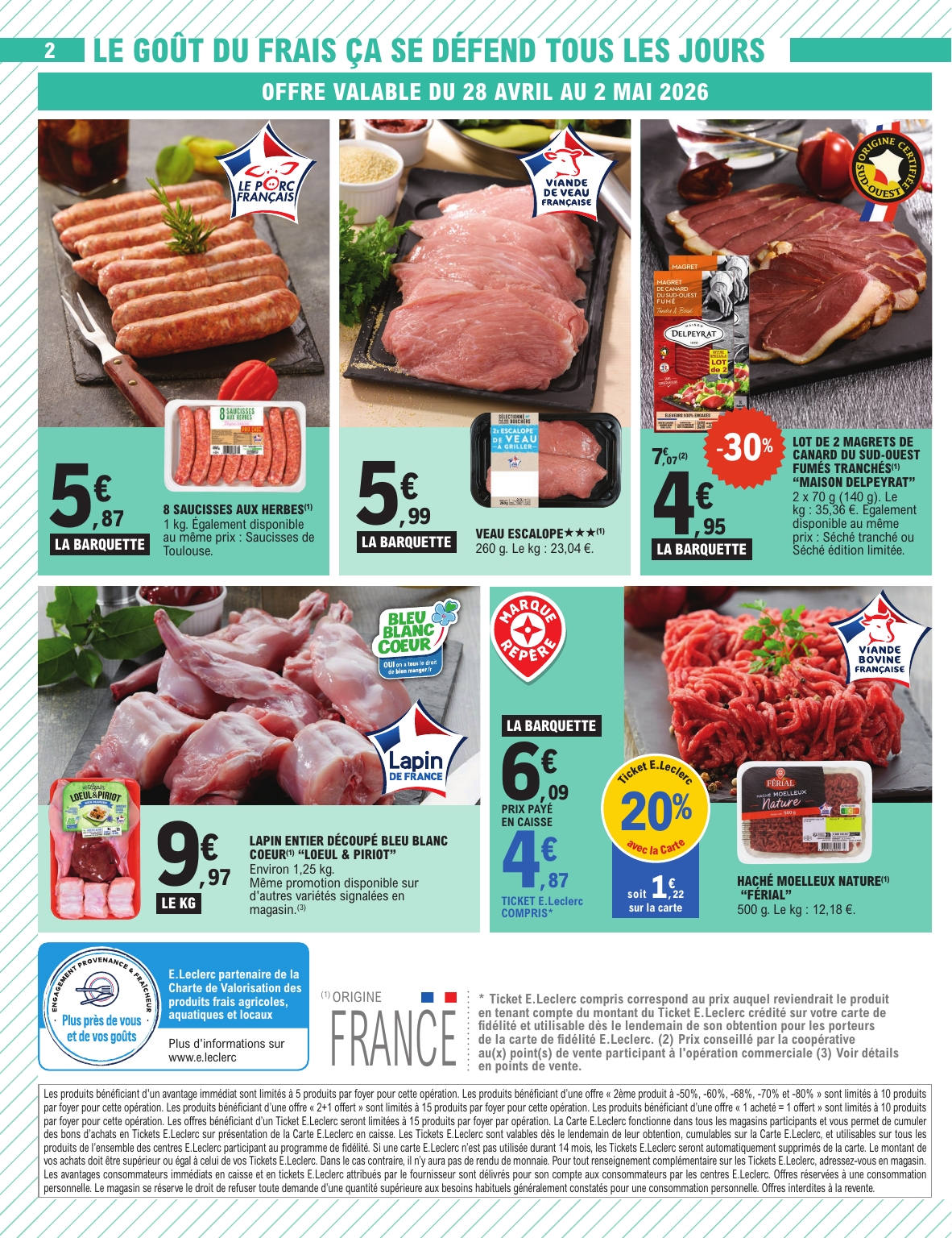 e-leclerc - Flyer E.Leclerc - Express pour la semaine prochaine du du mardi 28/04/2026 au du samedi 09/05/2026 - page: 2