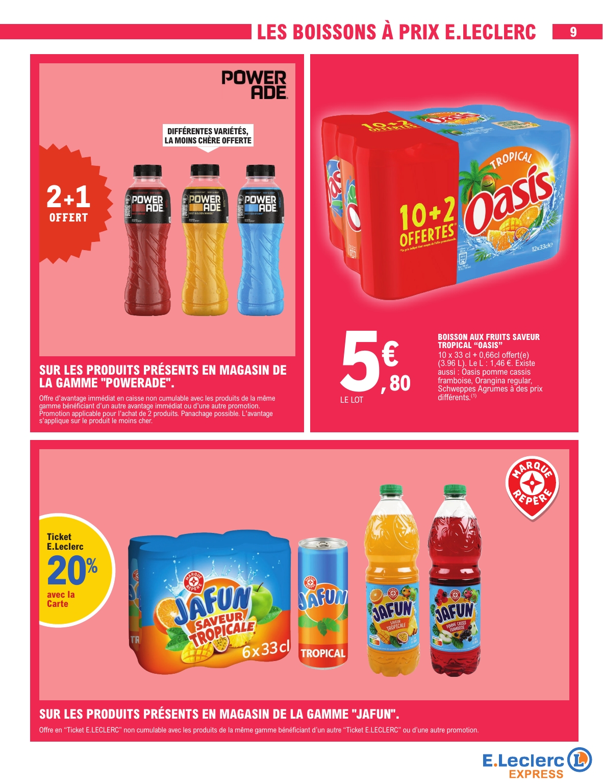 e-leclerc - Flyer E.Leclerc - Express pour la semaine prochaine du du mardi 28/04/2026 au du samedi 09/05/2026 - page: 9