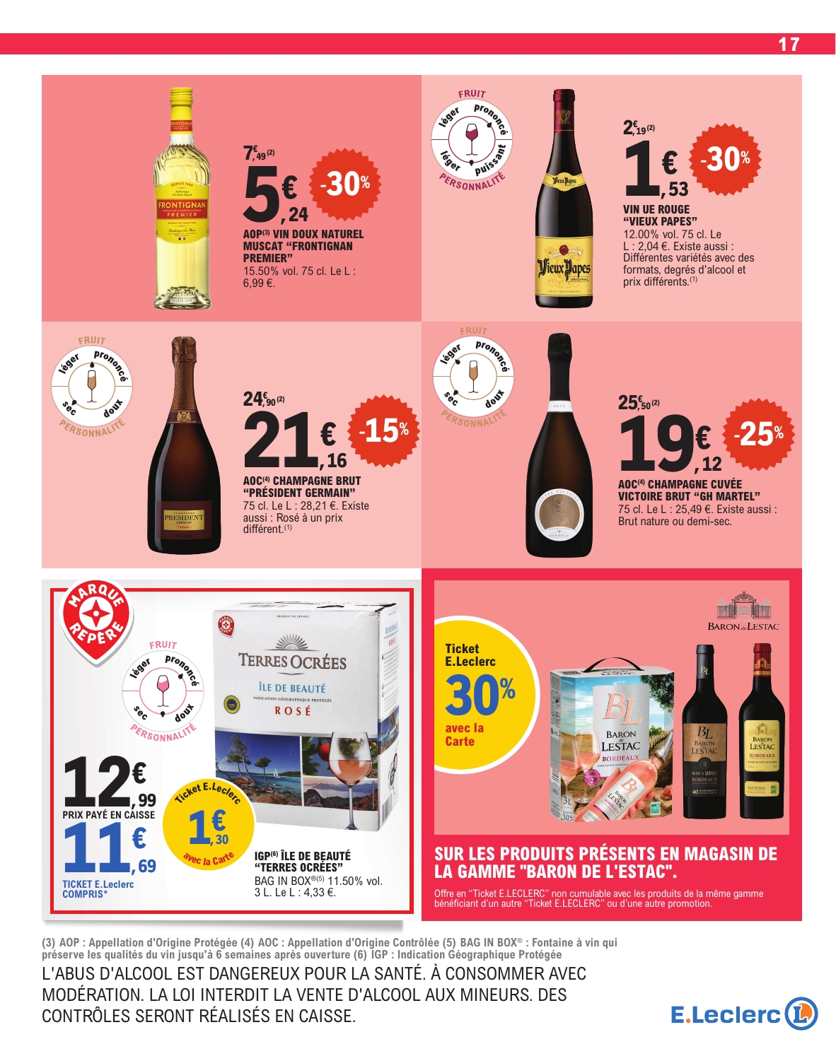 e-leclerc - Flyer E.Leclerc pour la semaine prochaine du du mardi 28/04/2026 au du samedi 09/05/2026 - page: 17