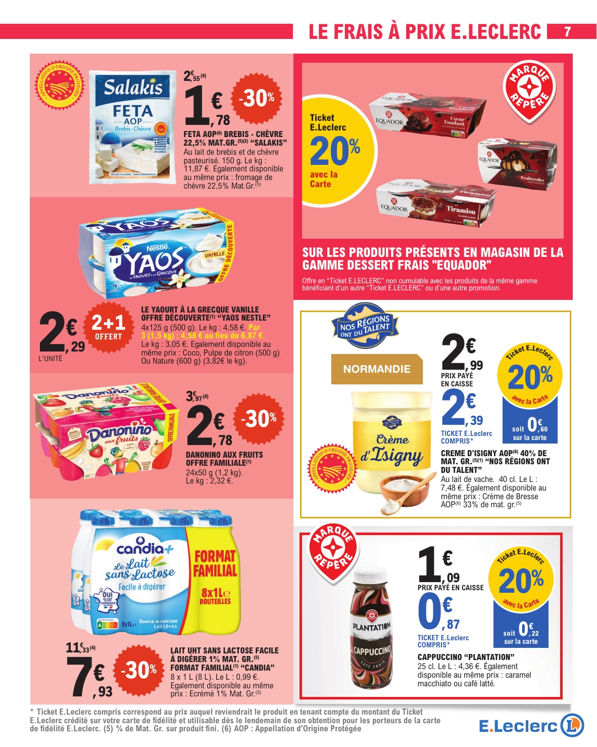 e-leclerc - Flyer E.Leclerc pour la semaine prochaine du du mardi 28/04/2026 au du samedi 09/05/2026 - page: 7