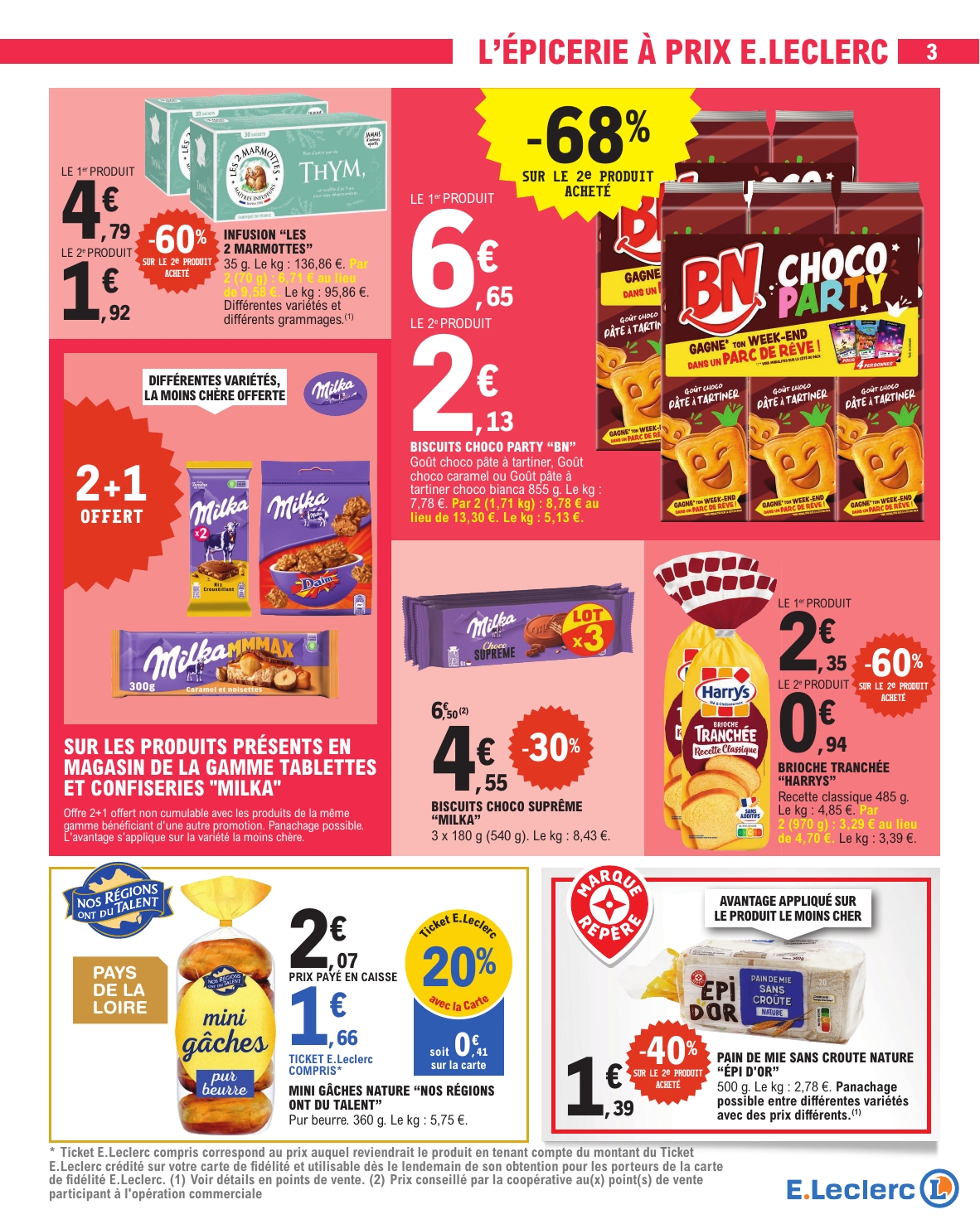 e-leclerc - Flyer E.Leclerc pour la semaine prochaine du du mardi 28/04/2026 au du samedi 09/05/2026 - page: 3