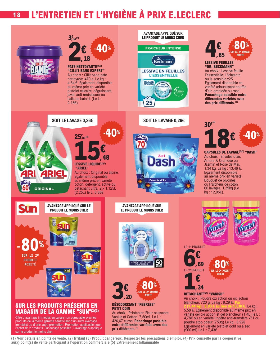 e-leclerc - Flyer E.Leclerc pour la semaine prochaine du du mardi 28/04/2026 au du samedi 09/05/2026 - page: 18