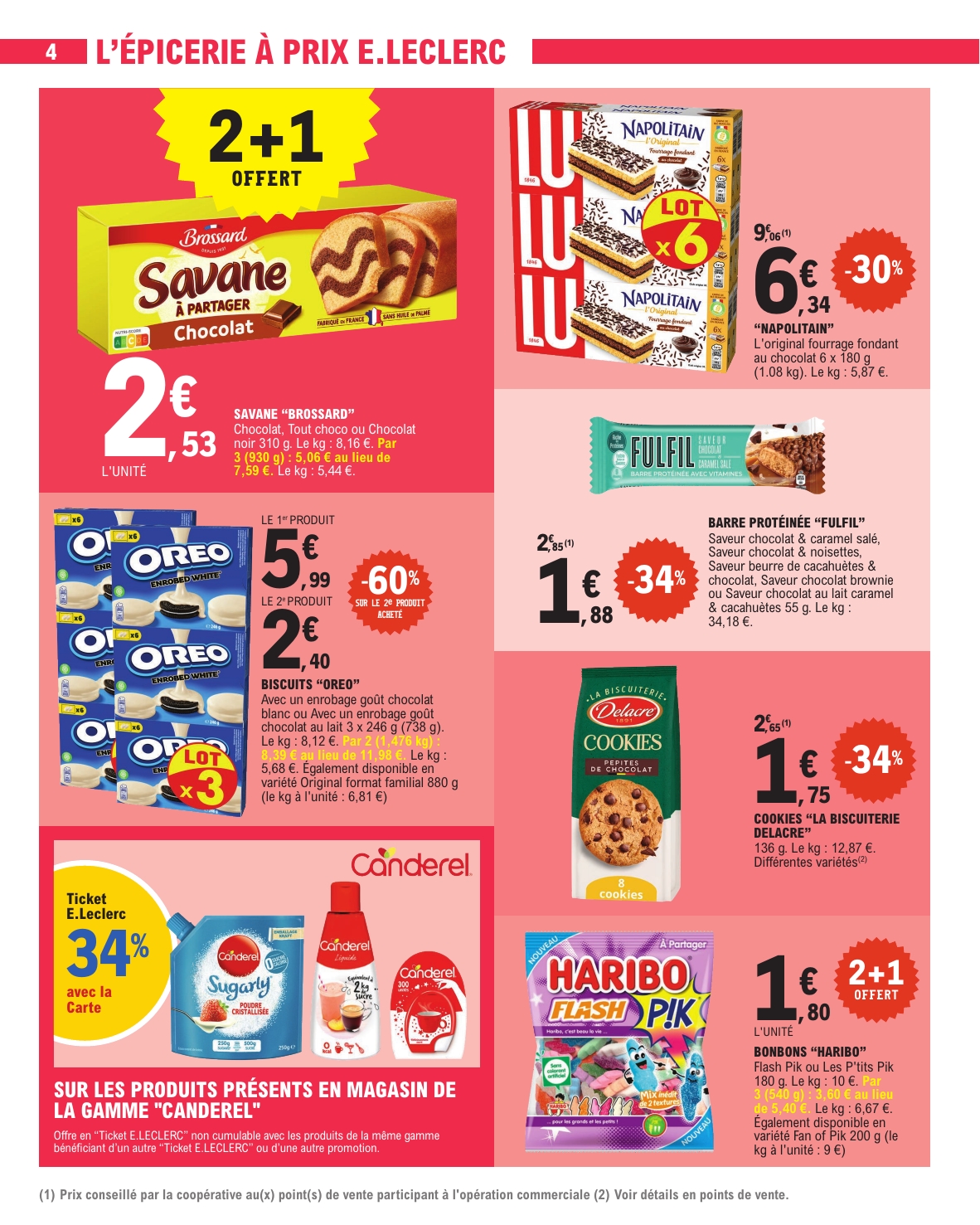 e-leclerc - Flyer E.Leclerc pour la semaine prochaine du du mardi 28/04/2026 au du samedi 09/05/2026 - page: 4