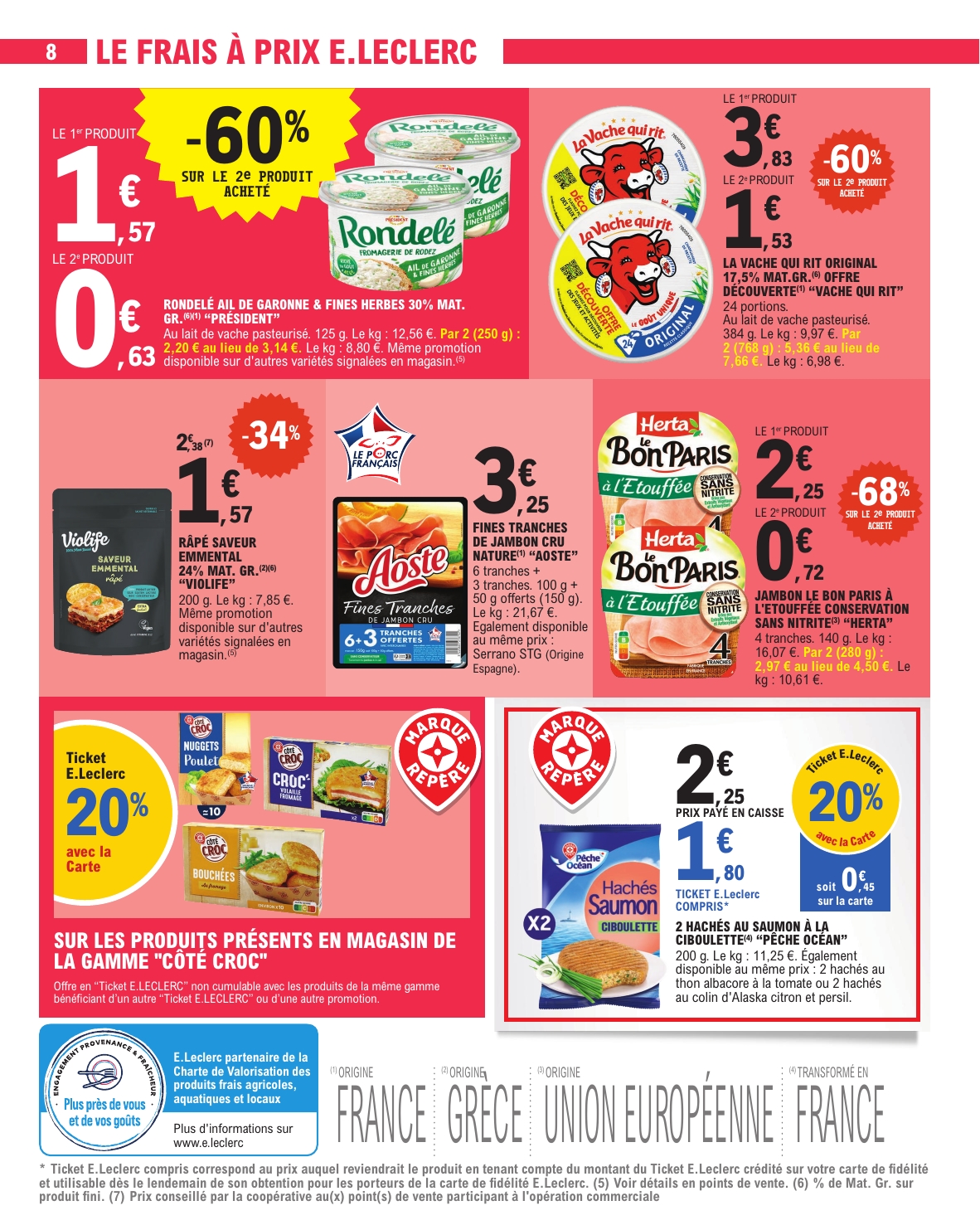 e-leclerc - Flyer E.Leclerc pour la semaine prochaine du du mardi 28/04/2026 au du samedi 09/05/2026 - page: 8