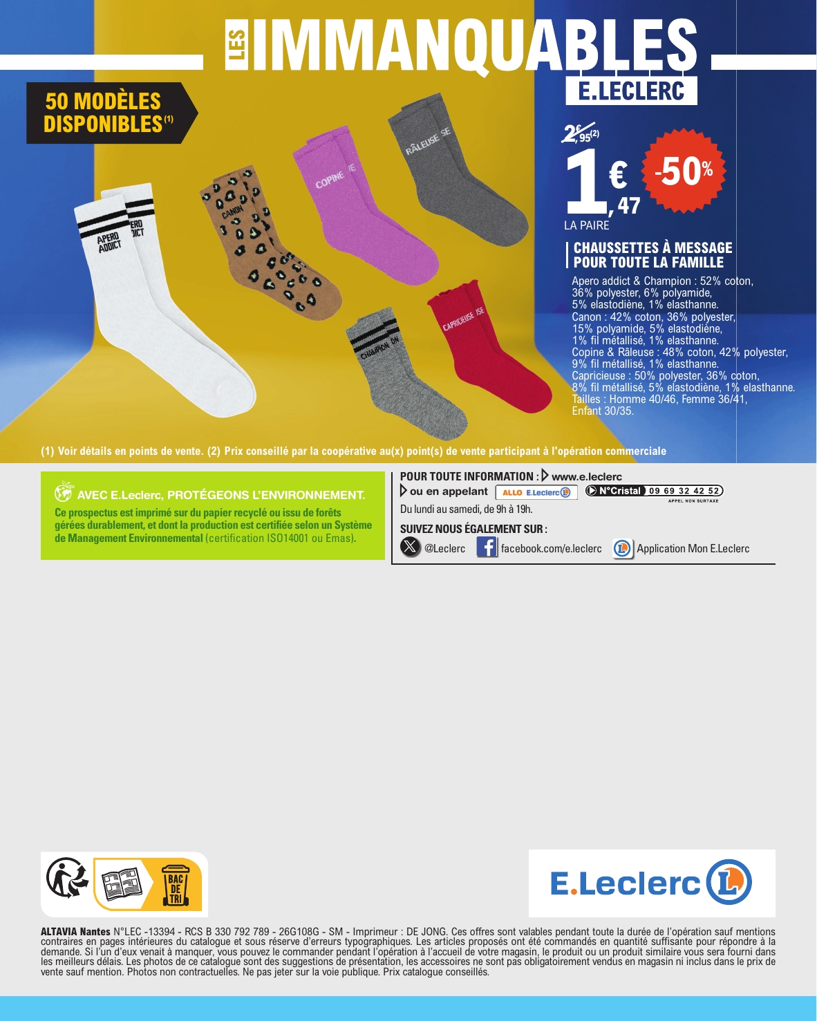 e-leclerc - Flyer E.Leclerc pour la semaine prochaine du du mardi 28/04/2026 au du samedi 09/05/2026 - page: 32