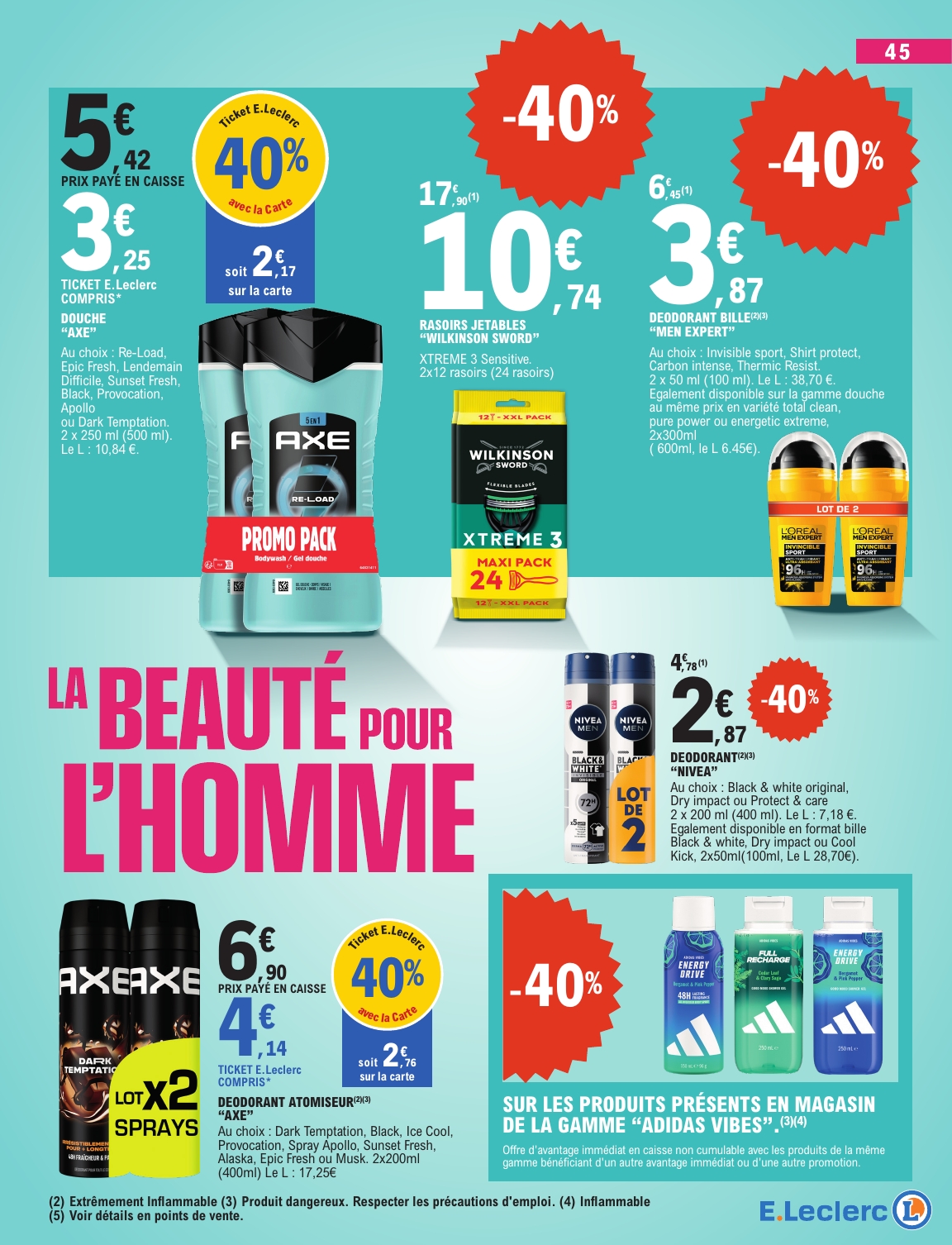 e-leclerc - Flyer E.Leclerc - Beauté Printemps pour la semaine prochaine du du mardi 05/05/2026 au du samedi 16/05/2026 - page: 45