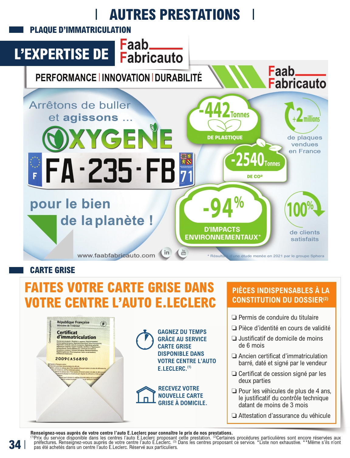 e-leclerc - Flyer E.Leclerc - L'auto pour la semaine prochaine du du mardi 12/05/2026 au du samedi 27/03/2027 - page: 34