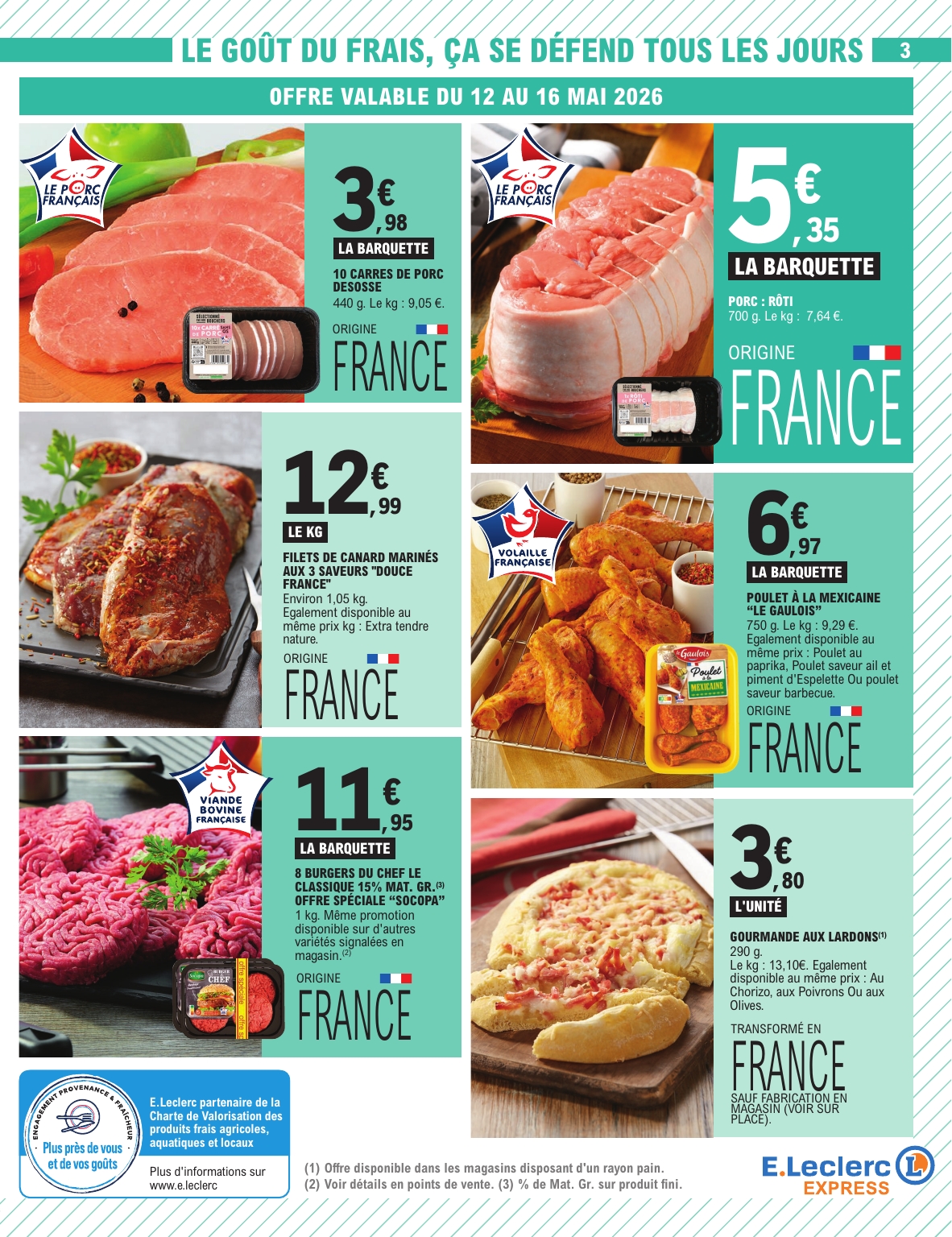 e-leclerc - Flyer E.Leclerc - Express pour la semaine prochaine du du mardi 12/05/2026 au du samedi 23/05/2026 - page: 3