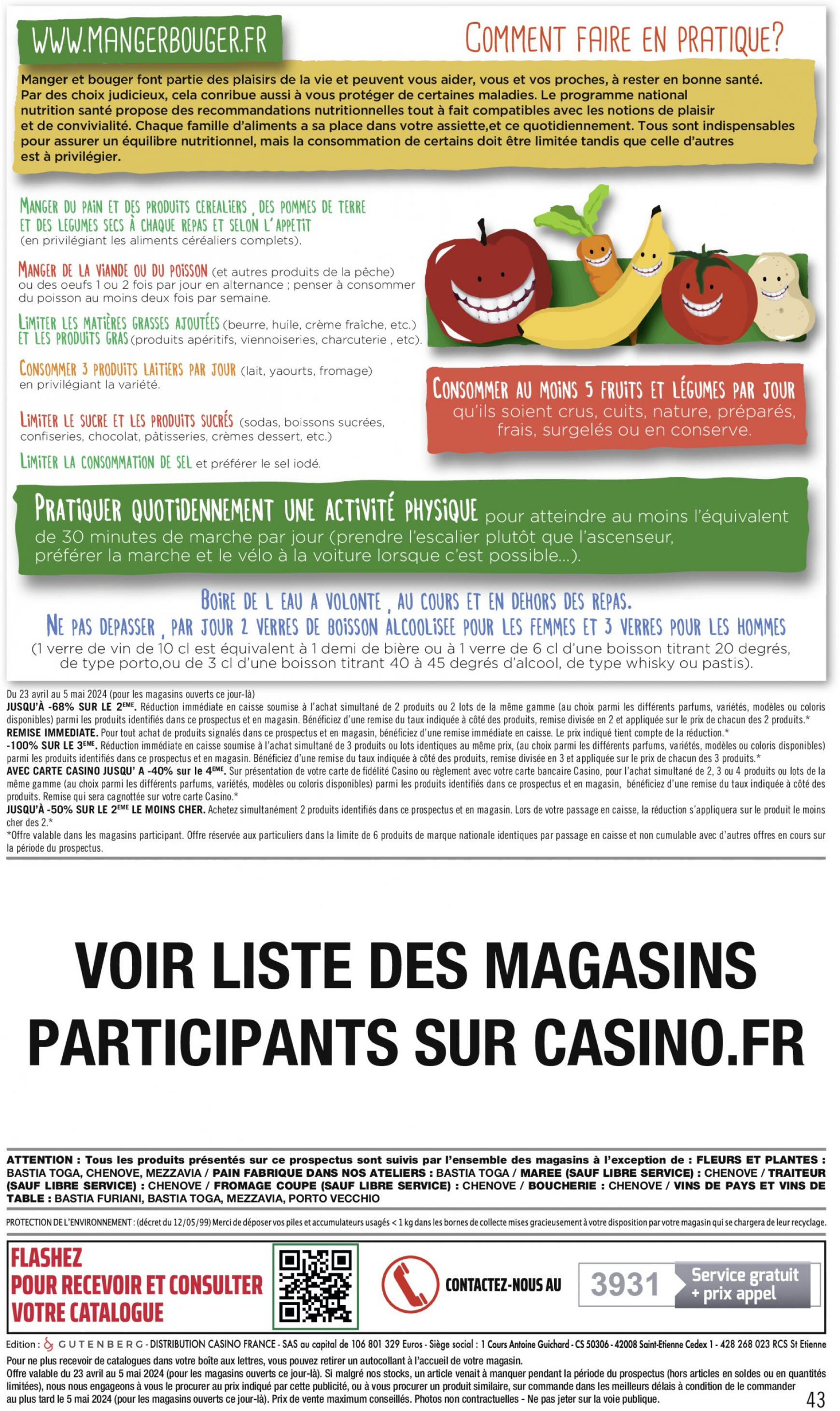 geant-casino - Prospectus Casino #hyperFrais actuel 23.04. - 05.05. - page: 43