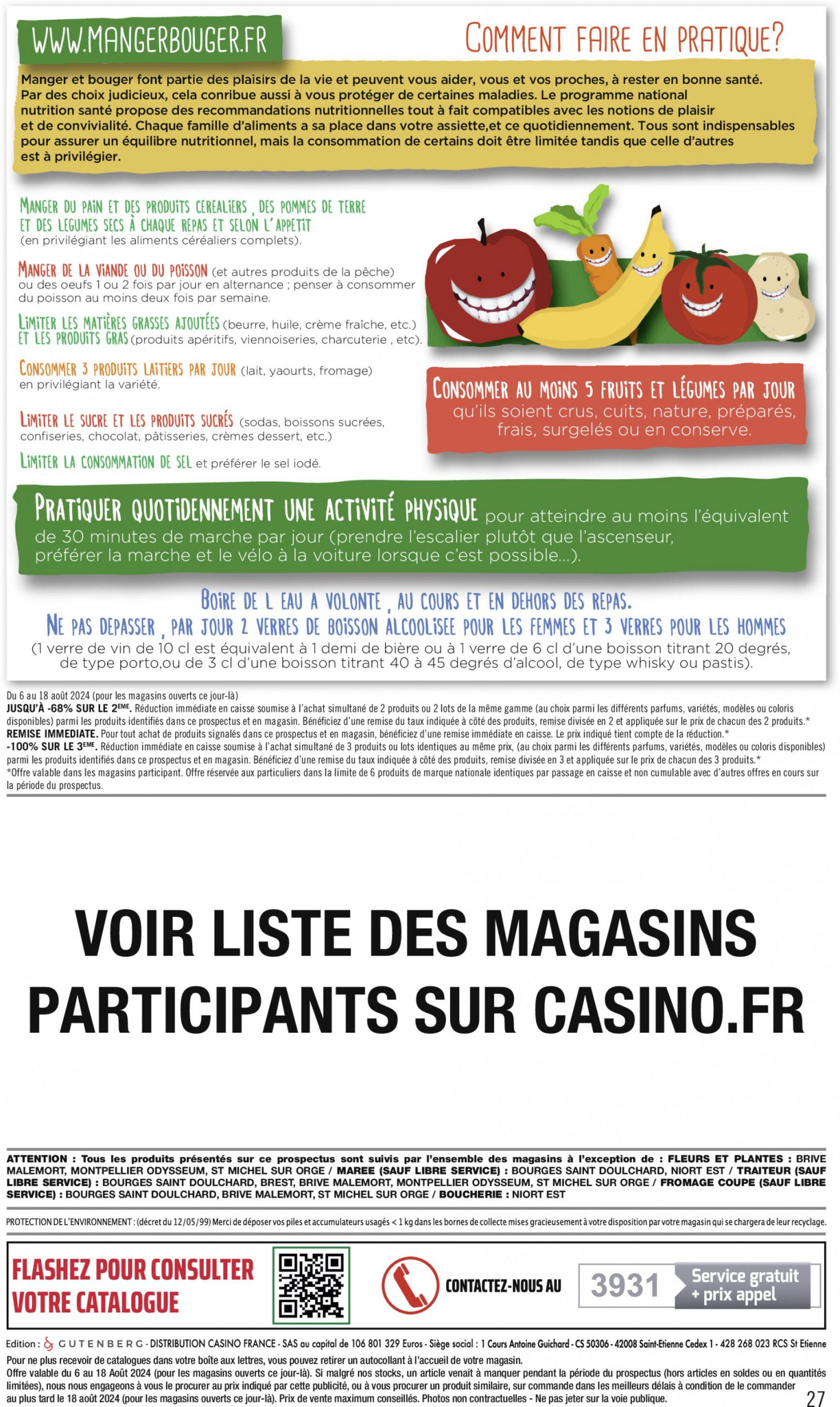 geant-casino - Prospectus Géant Casino actuel 06.08. - 18.08. - page: 27