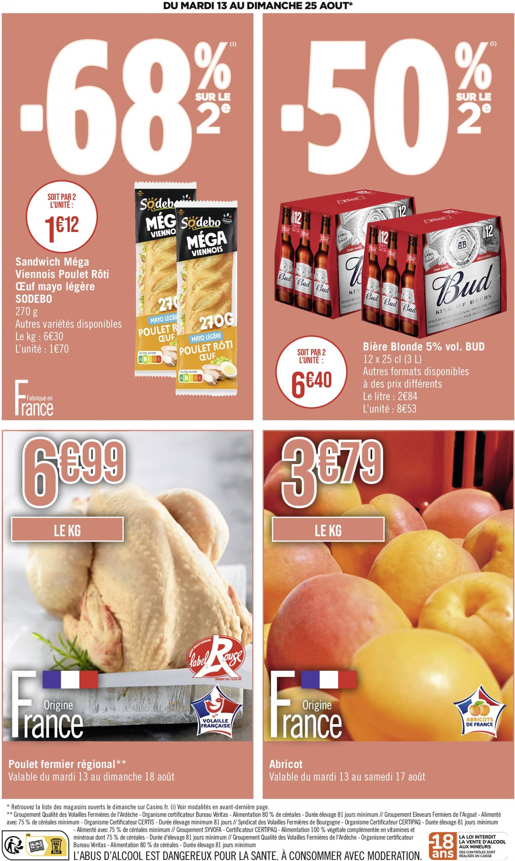 geant-casino - Catalogue Géant Casino valable dès 13.08. - 25.08. - page: 28