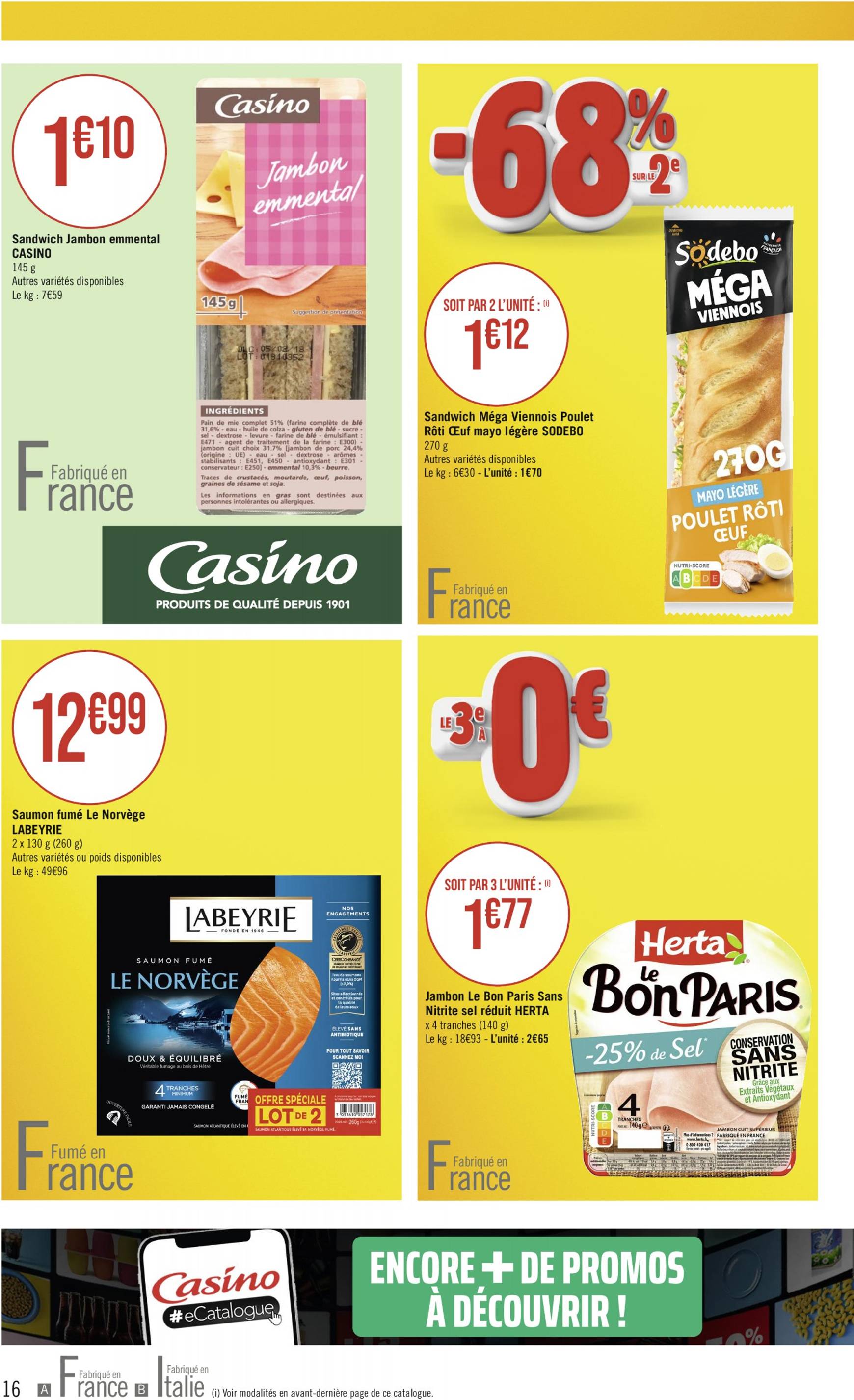 geant-casino - Catalogue Géant Casino valable dès 13.08. - 25.08. - page: 16