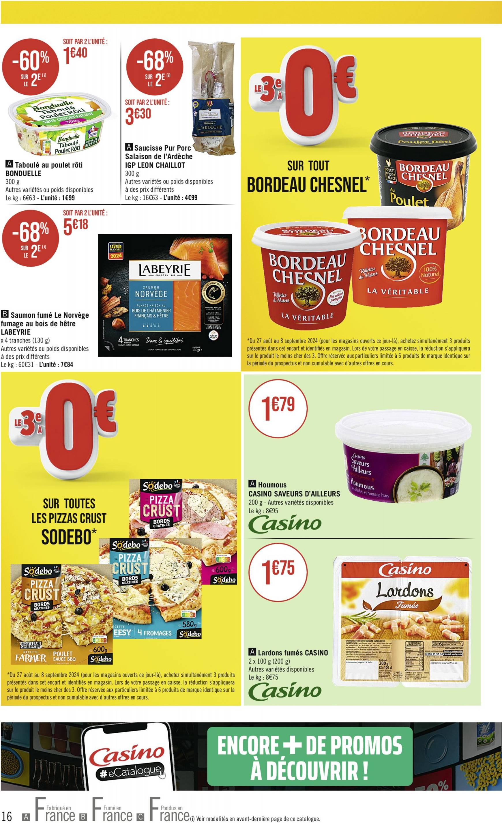 geant-casino - Catalogue Géant Casino valable dès 27.08. - 09.09. - page: 16