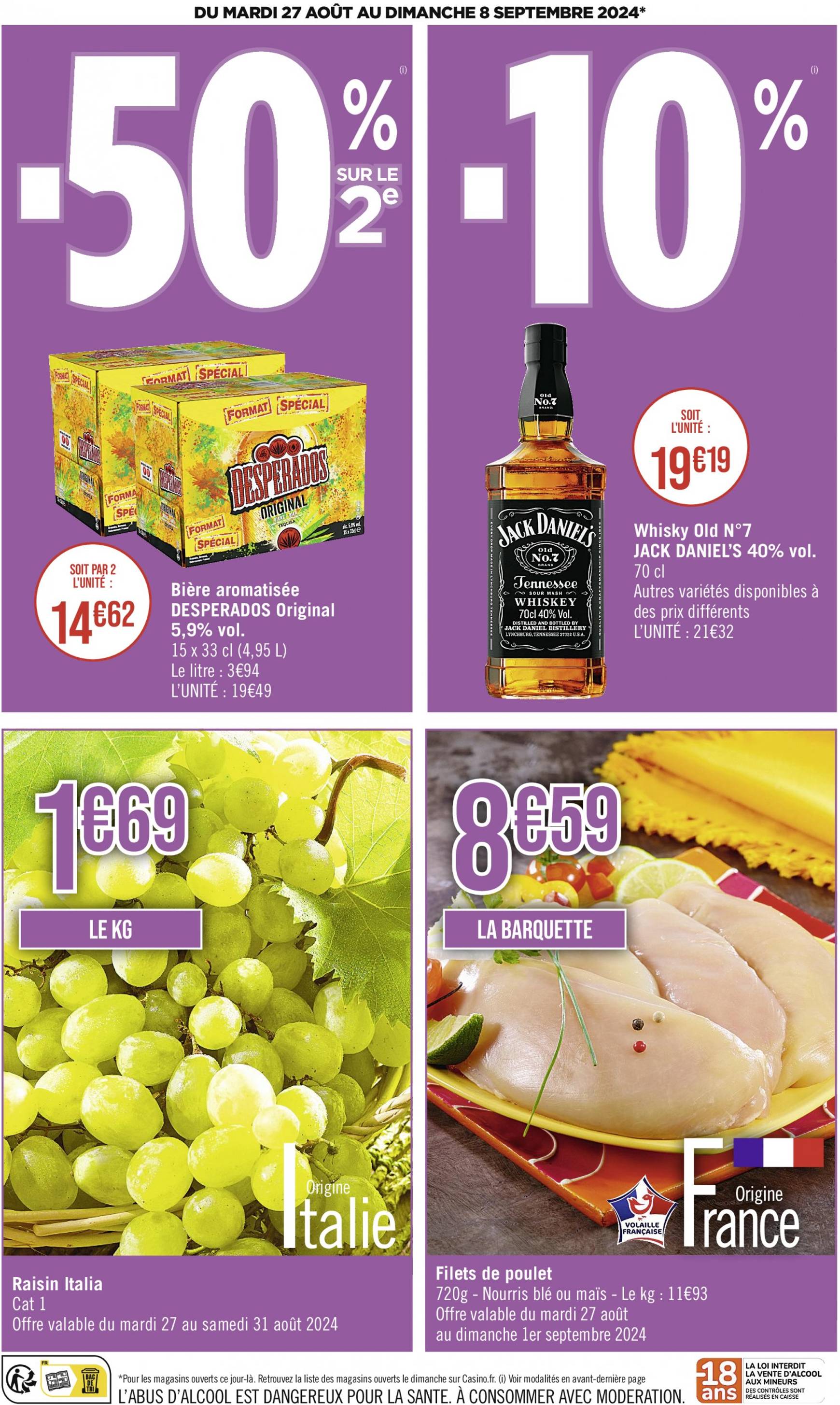 geant-casino - Catalogue Géant Casino valable dès 27.08. - 09.09. - page: 25