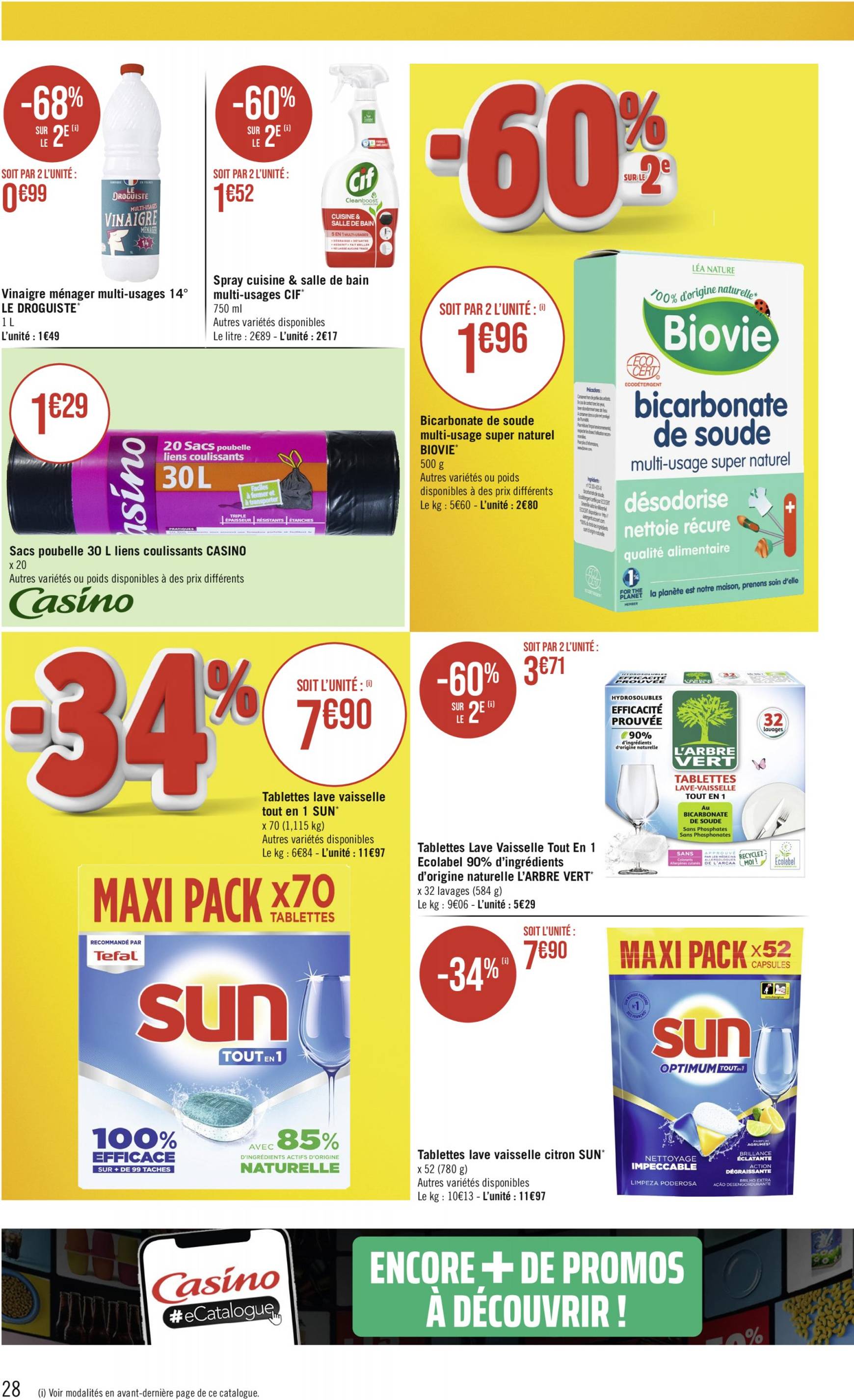 geant-casino - Catalogue Géant Casino valable dès 10.09. - 22.09. - page: 28