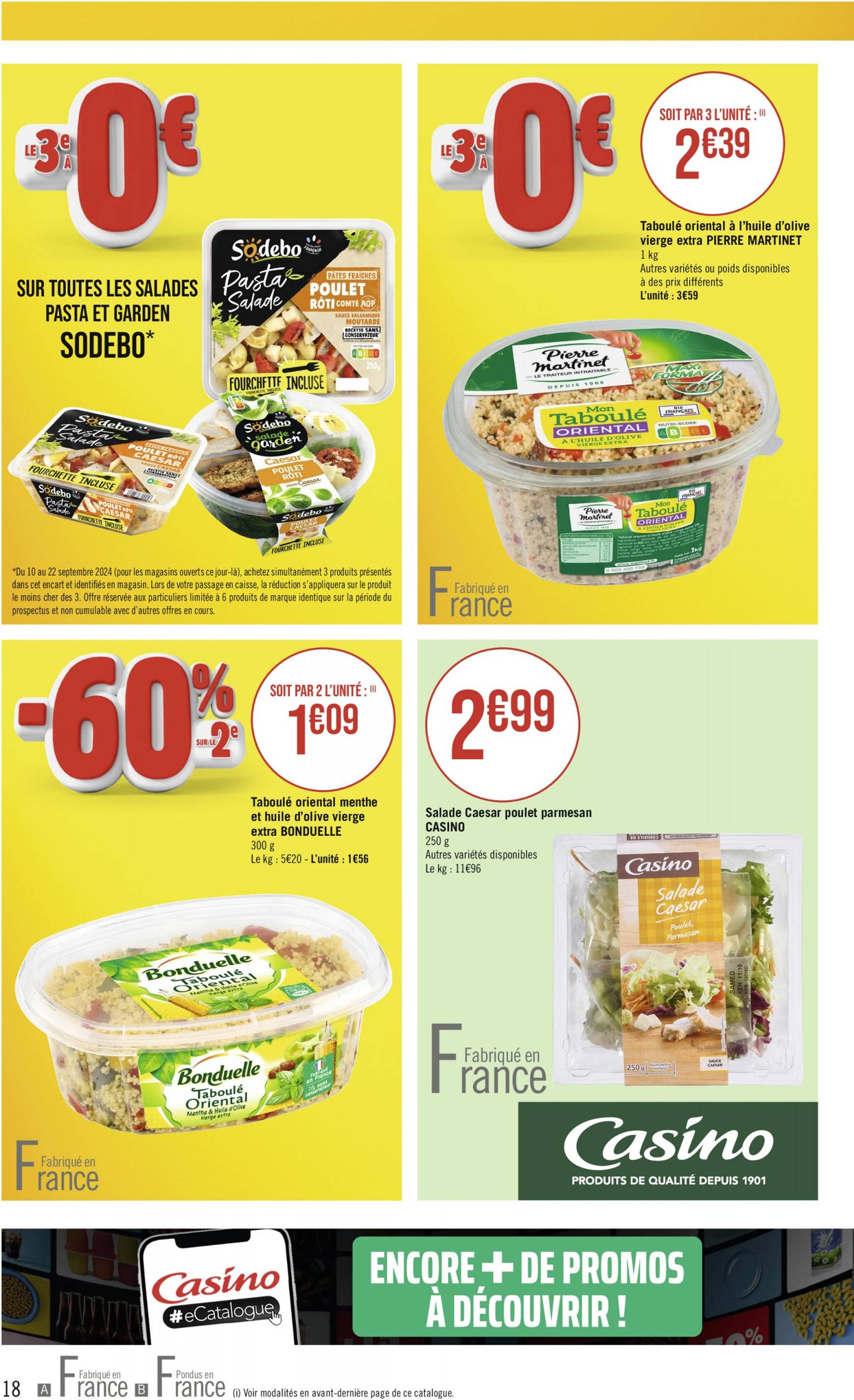 geant-casino - Catalogue Géant Casino valable dès 10.09. - 22.09. - page: 18