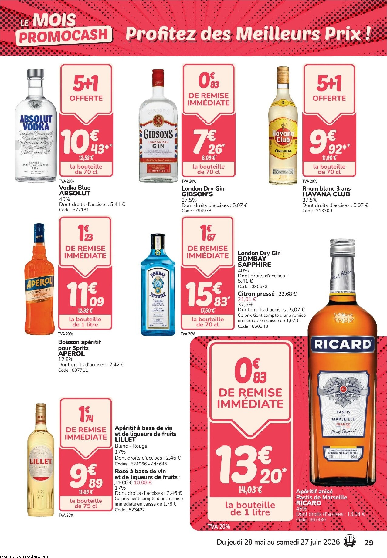 promocash - Current Promocash leaflet valid from de jeudi 28/05/2026 to du samedi 27/06/2026 - page: 29