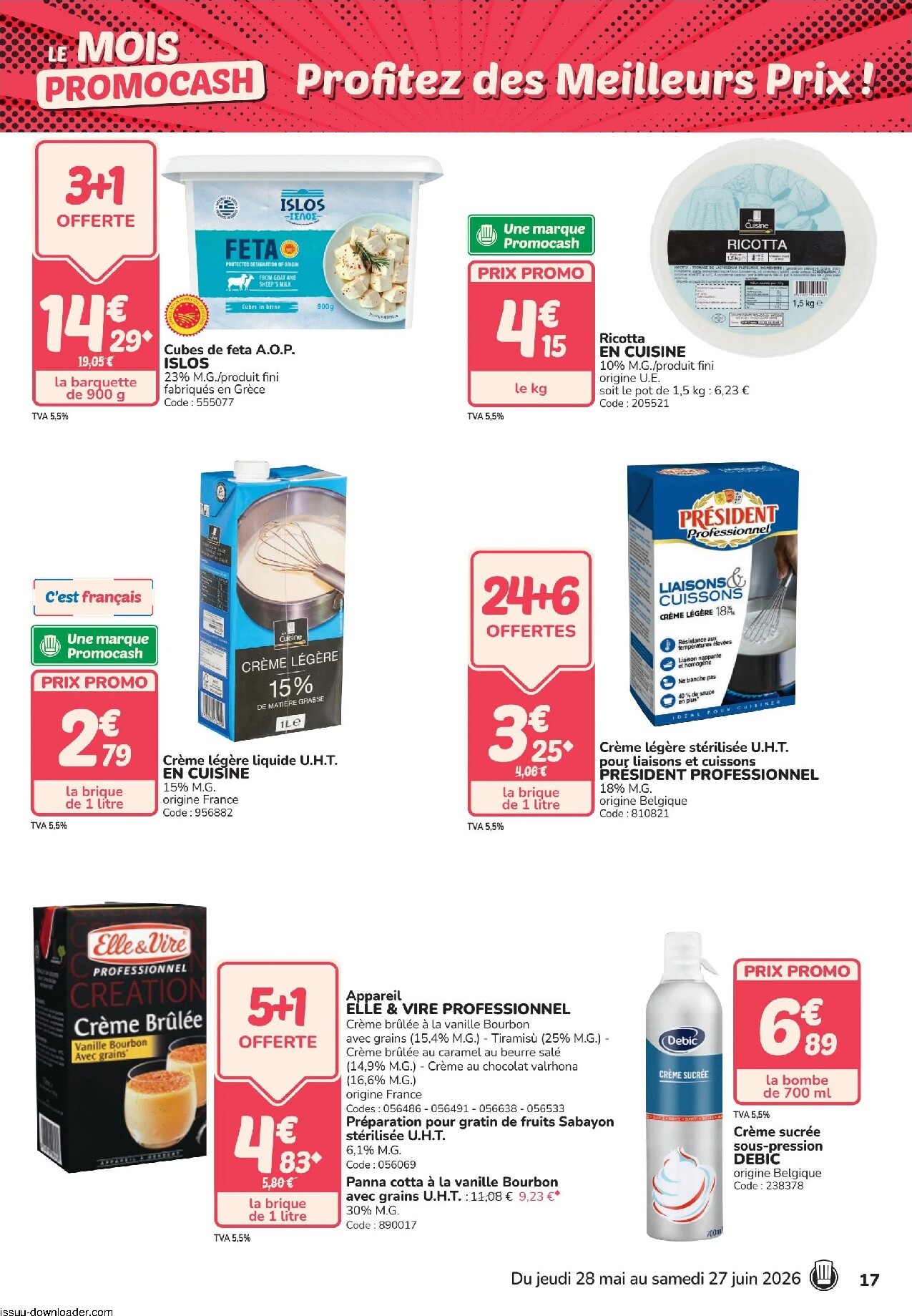 promocash - Current Promocash leaflet valid from de jeudi 28/05/2026 to du samedi 27/06/2026 - page: 17