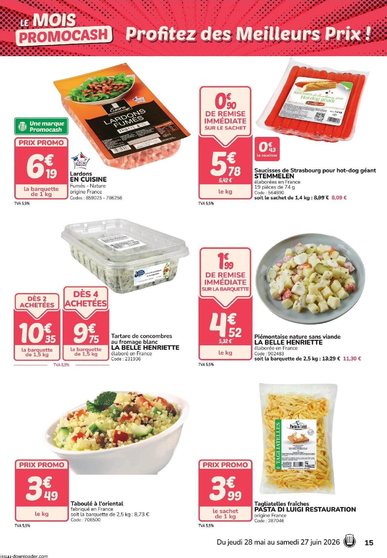 promocash - Current Promocash leaflet valid from de jeudi 28/05/2026 to du samedi 27/06/2026 - page: 15