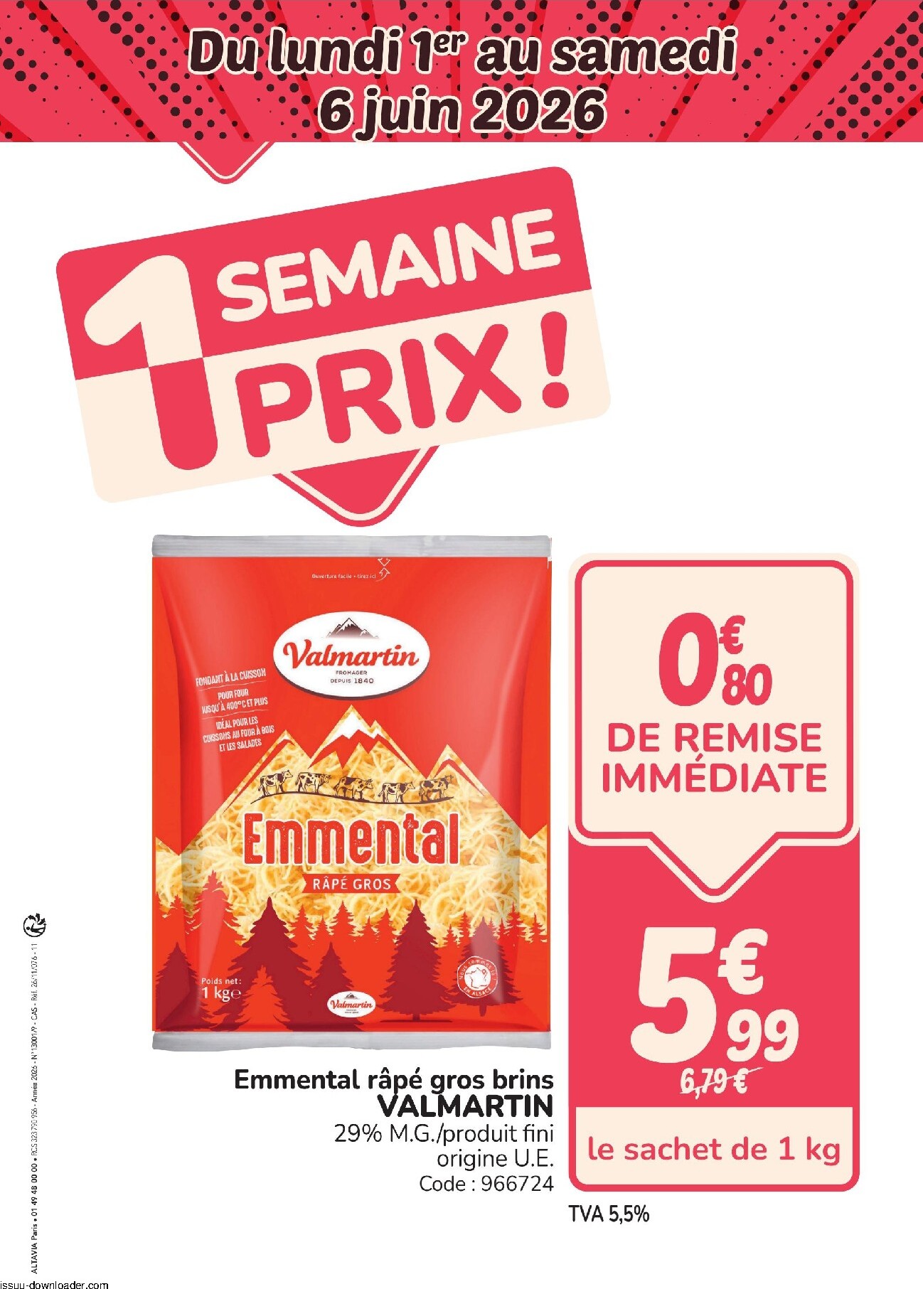 promocash - Flyer Promocash pour la semaine prochaine du du lundi 01/06/2026 au du samedi 06/06/2026