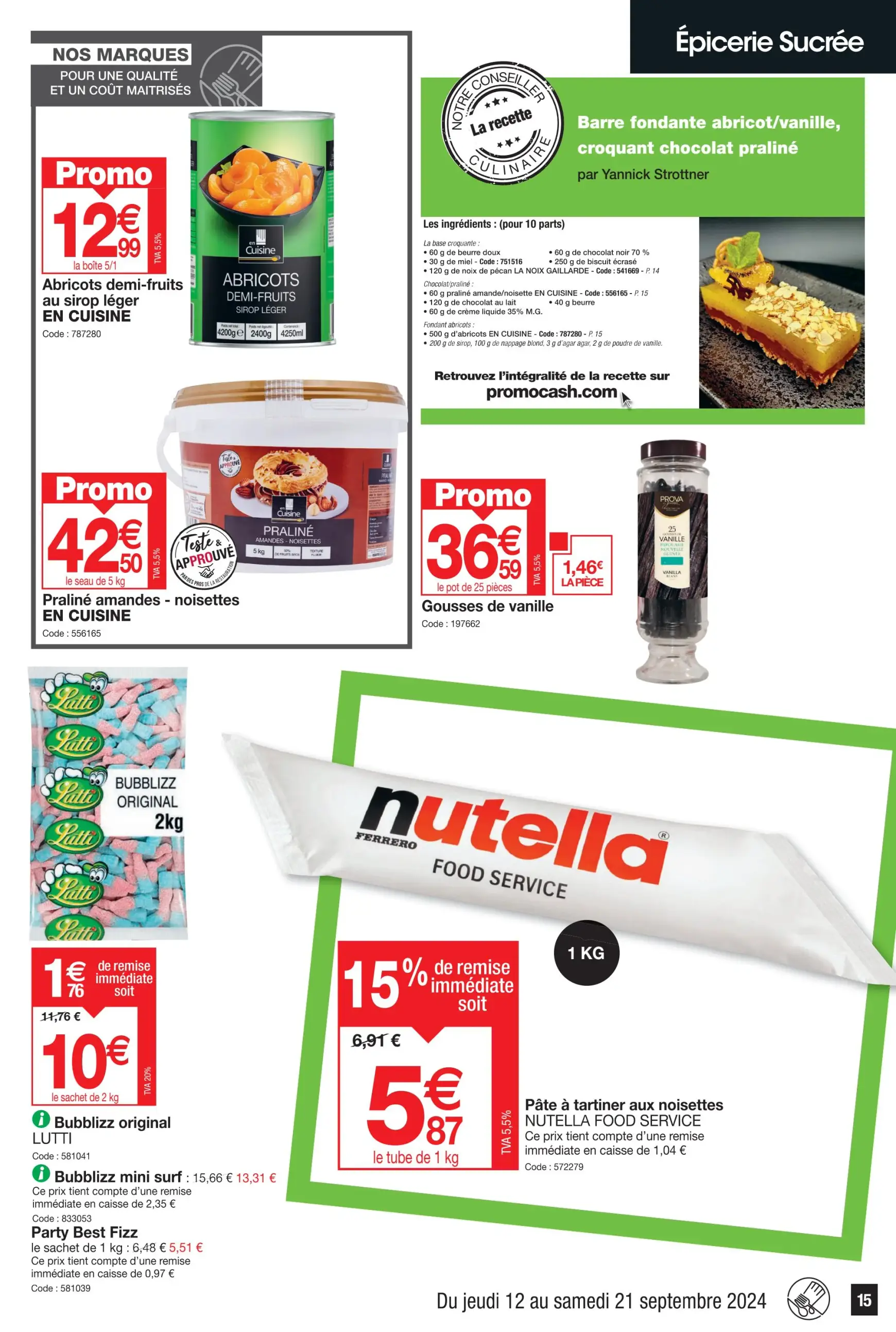 promocash - Catalogue Promocash valable dès 12.09. - 21.09. - page: 15