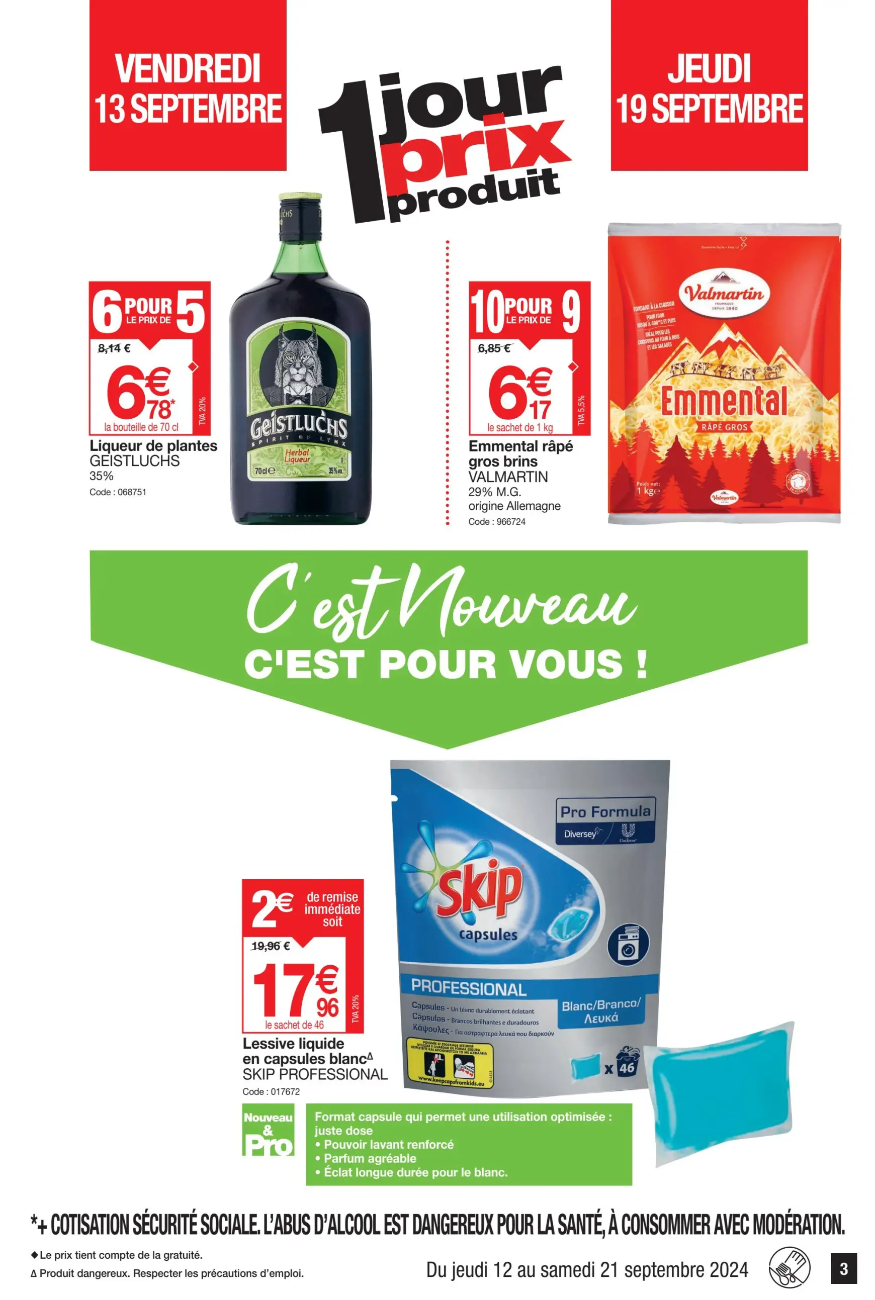 promocash - Catalogue Promocash valable dès 12.09. - 21.09. - page: 3