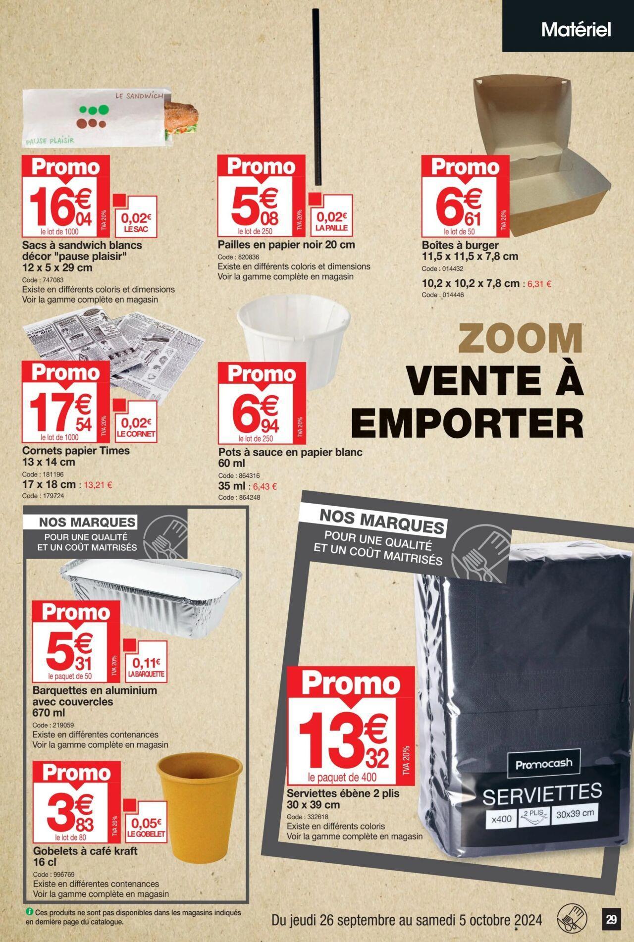 promocash - Promocash catalogue à partir du 26/09/2024 - 05/10/2024 - page: 29