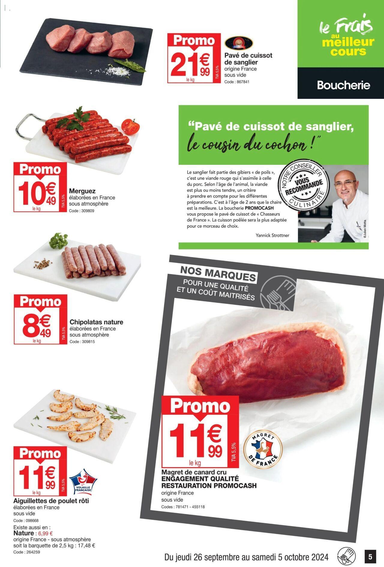 promocash - Promocash catalogue à partir du 26/09/2024 - 05/10/2024 - page: 5