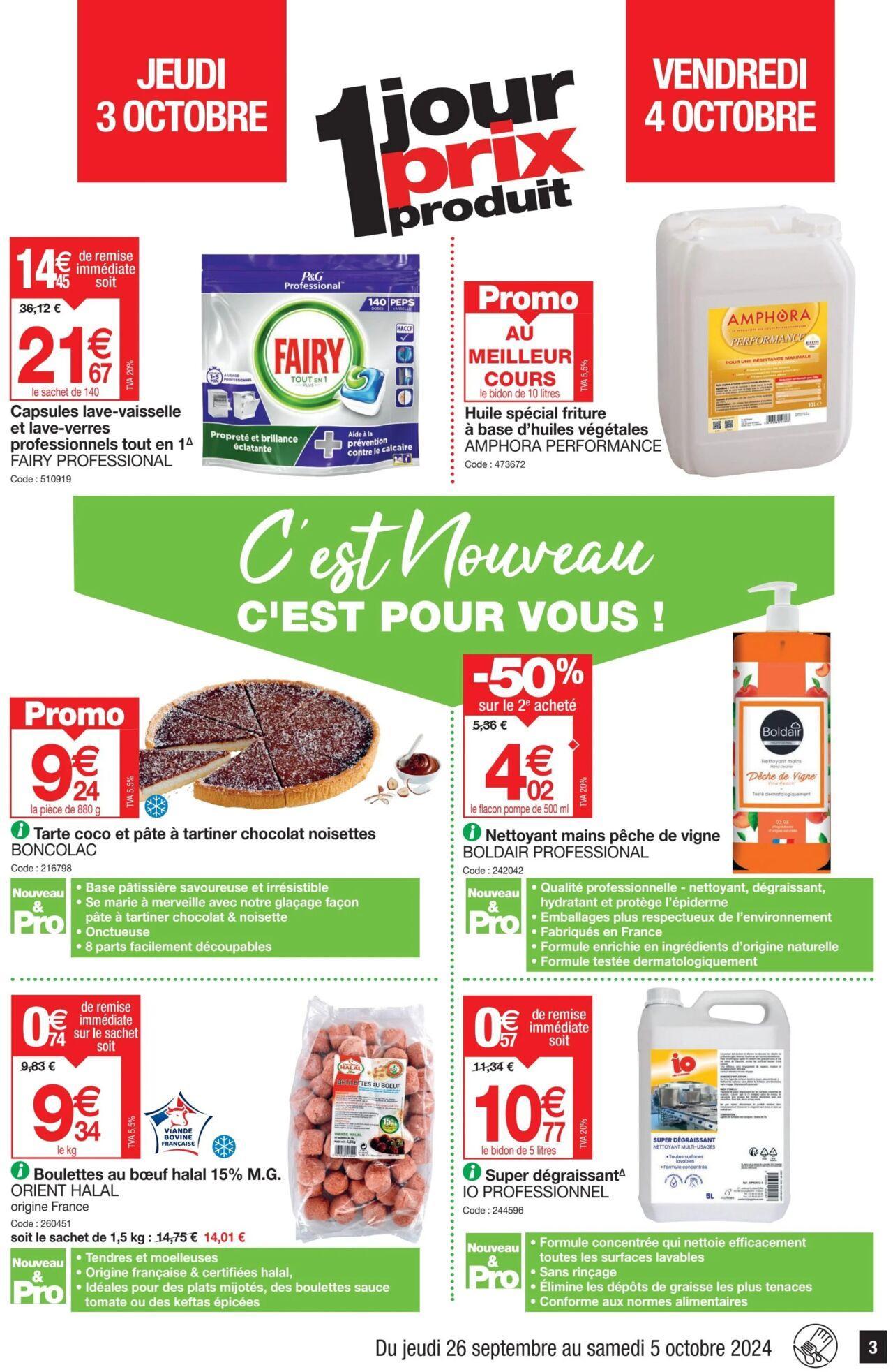 promocash - Promocash catalogue à partir du 26/09/2024 - 05/10/2024 - page: 3