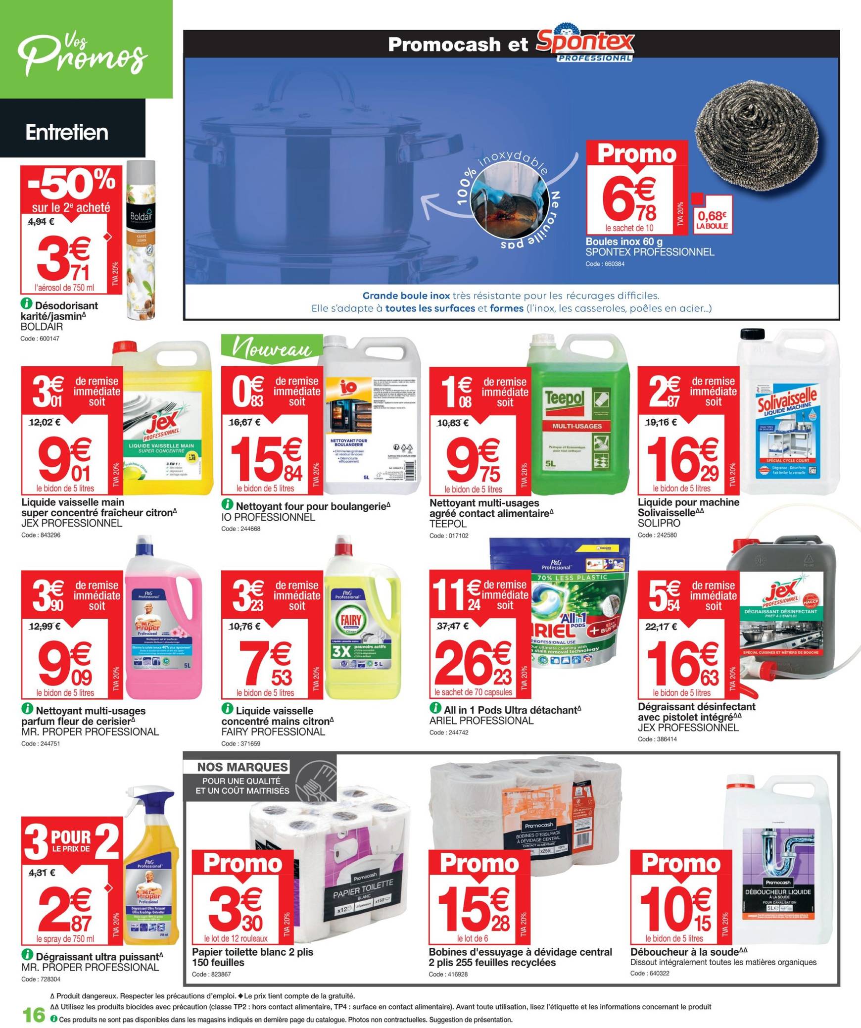 promocash - Catalogue Promocash valable dès 10.10. - 19.10. - page: 16