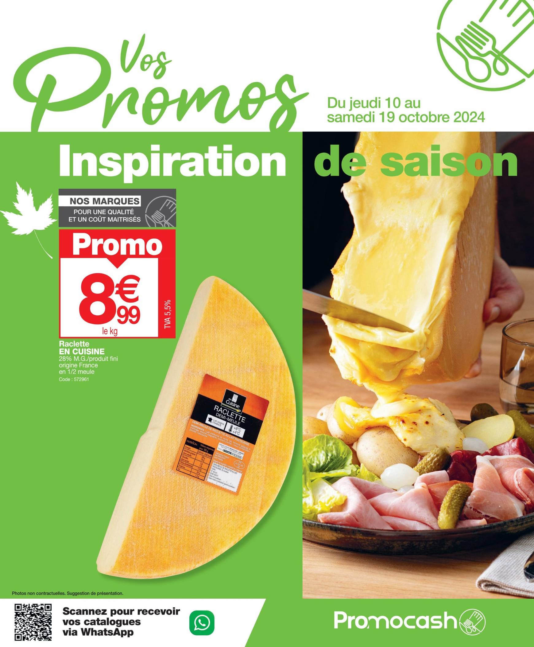 promocash - Catalogue Promocash valable dès 10.10. - 19.10.