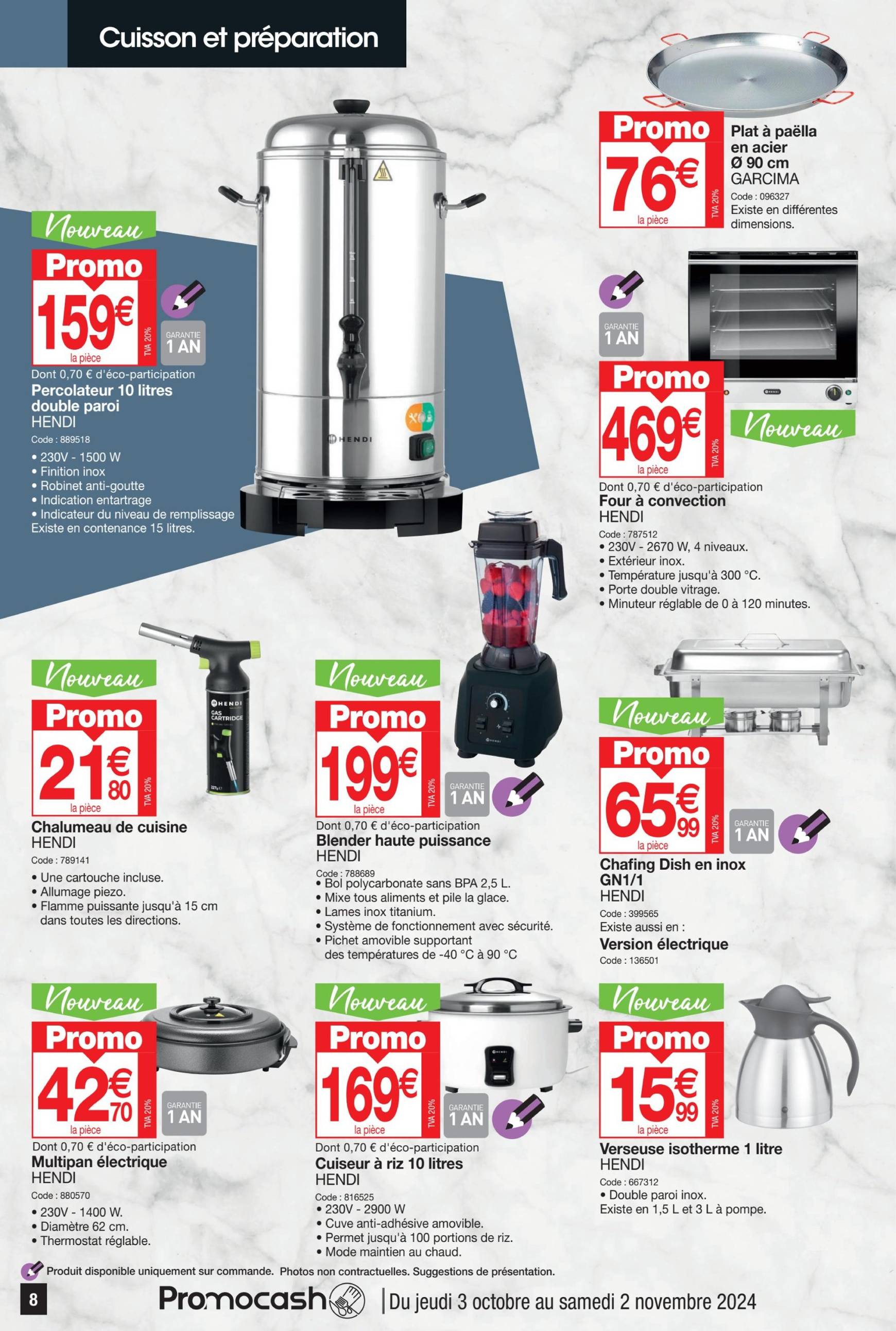 promocash - Catalogue Promocash - Sélection Promos valable dès 03.10. - 02.11. - page: 8